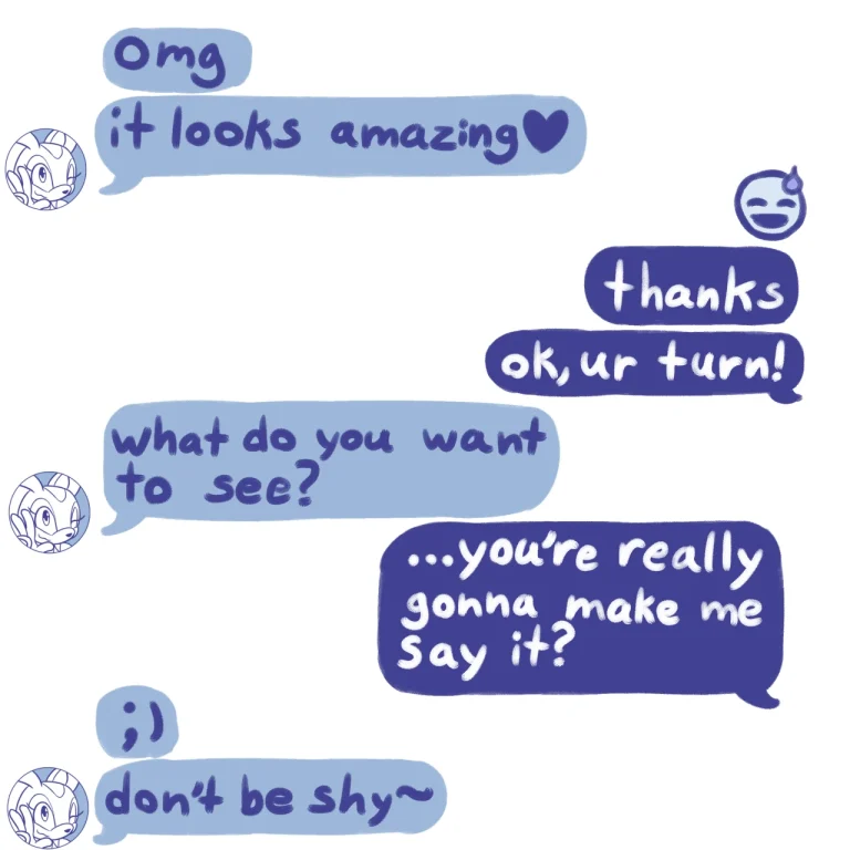 Sexting Cream porn comic picture 8