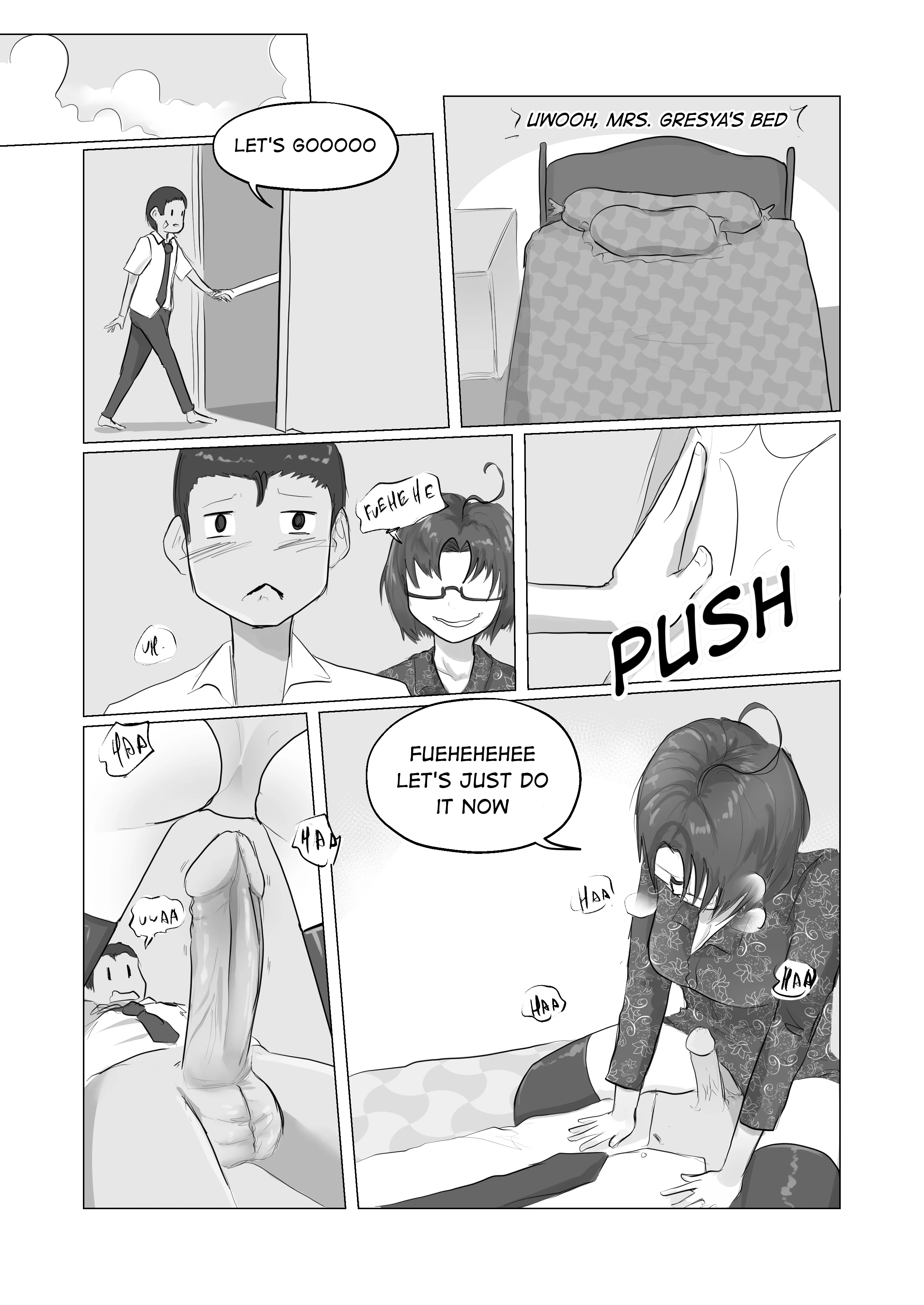 SEXTRAKULIKULER: 4 The Bahasa Indonesia Teacher porn comic picture 15