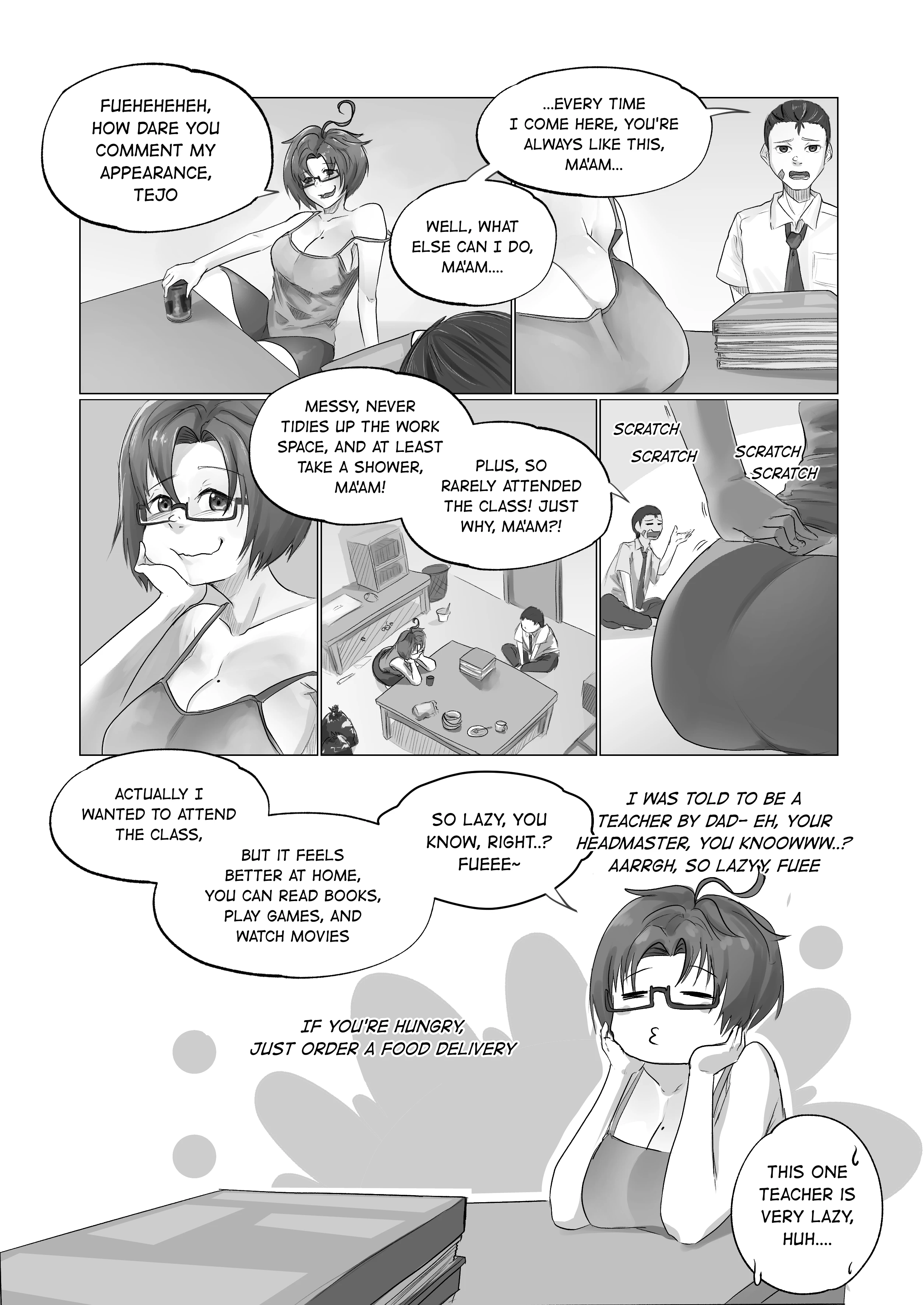 SEXTRAKULIKULER: 4 The Bahasa Indonesia Teacher porn comic picture 3