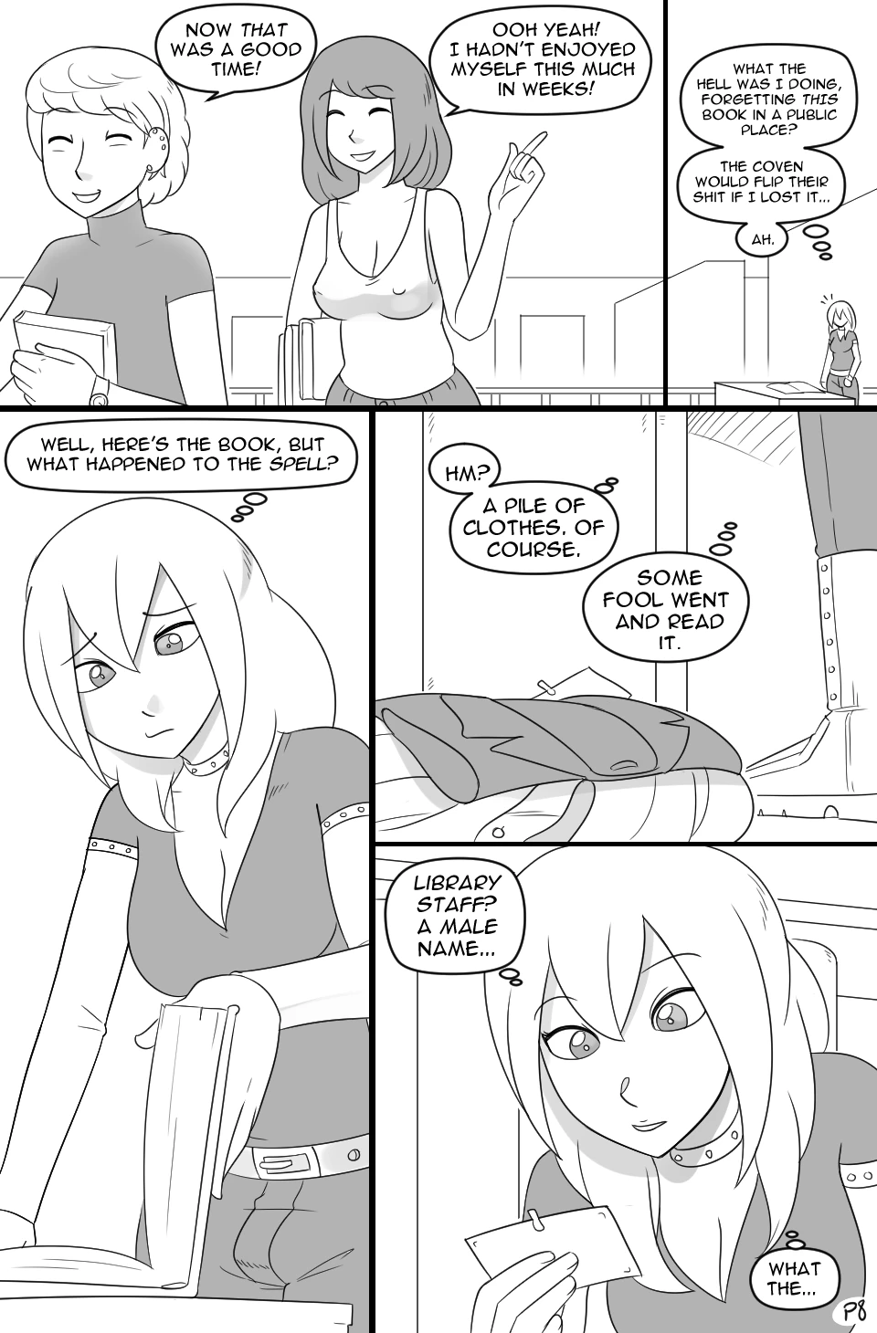 Sexy Magicks porn comic picture 8
