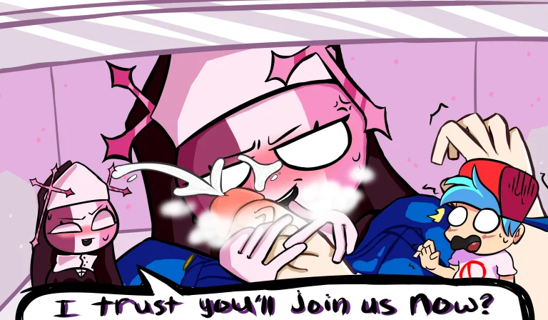 SEXY NUN porn comic picture 7