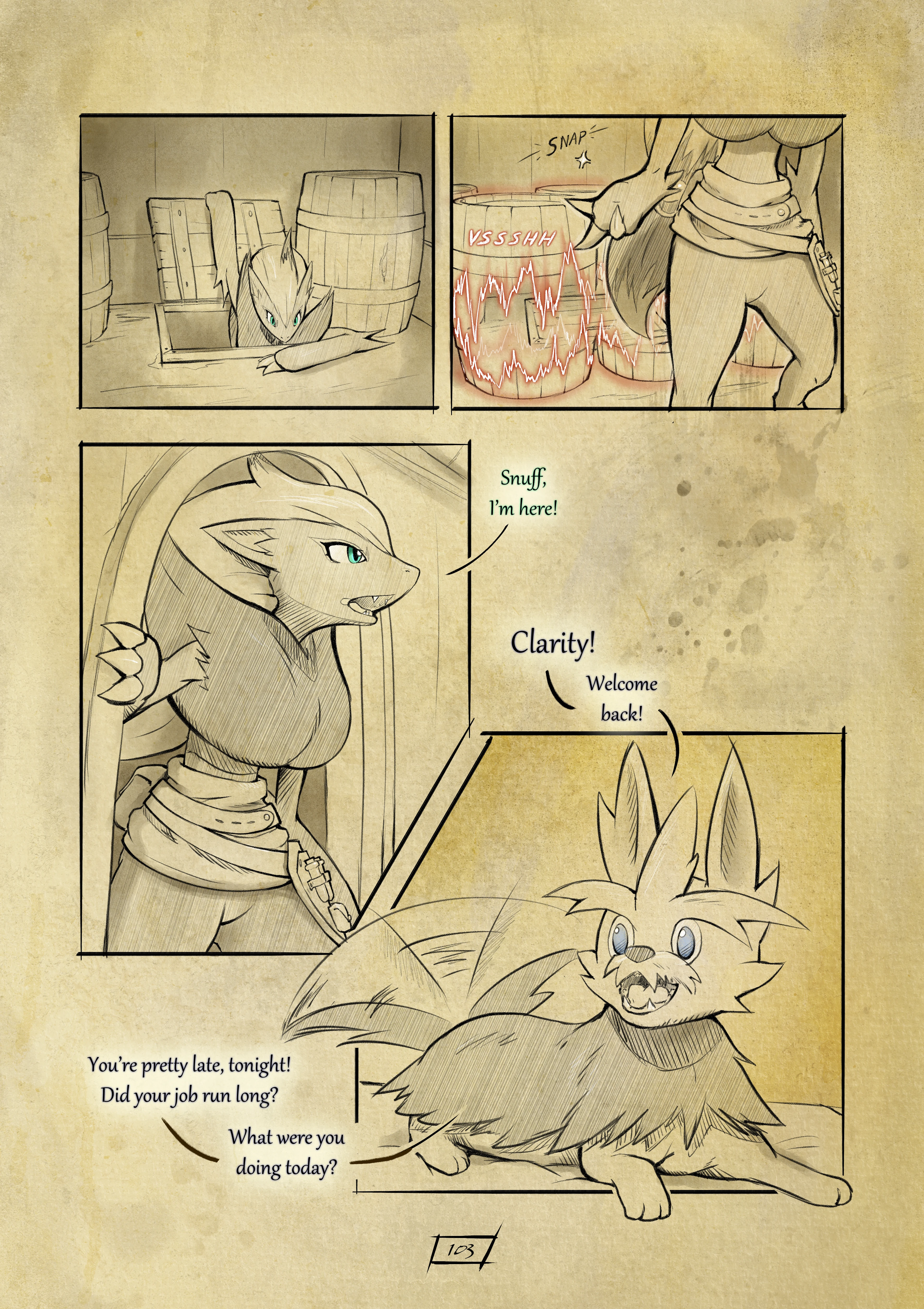 Shadows for Hire porn comic picture 108