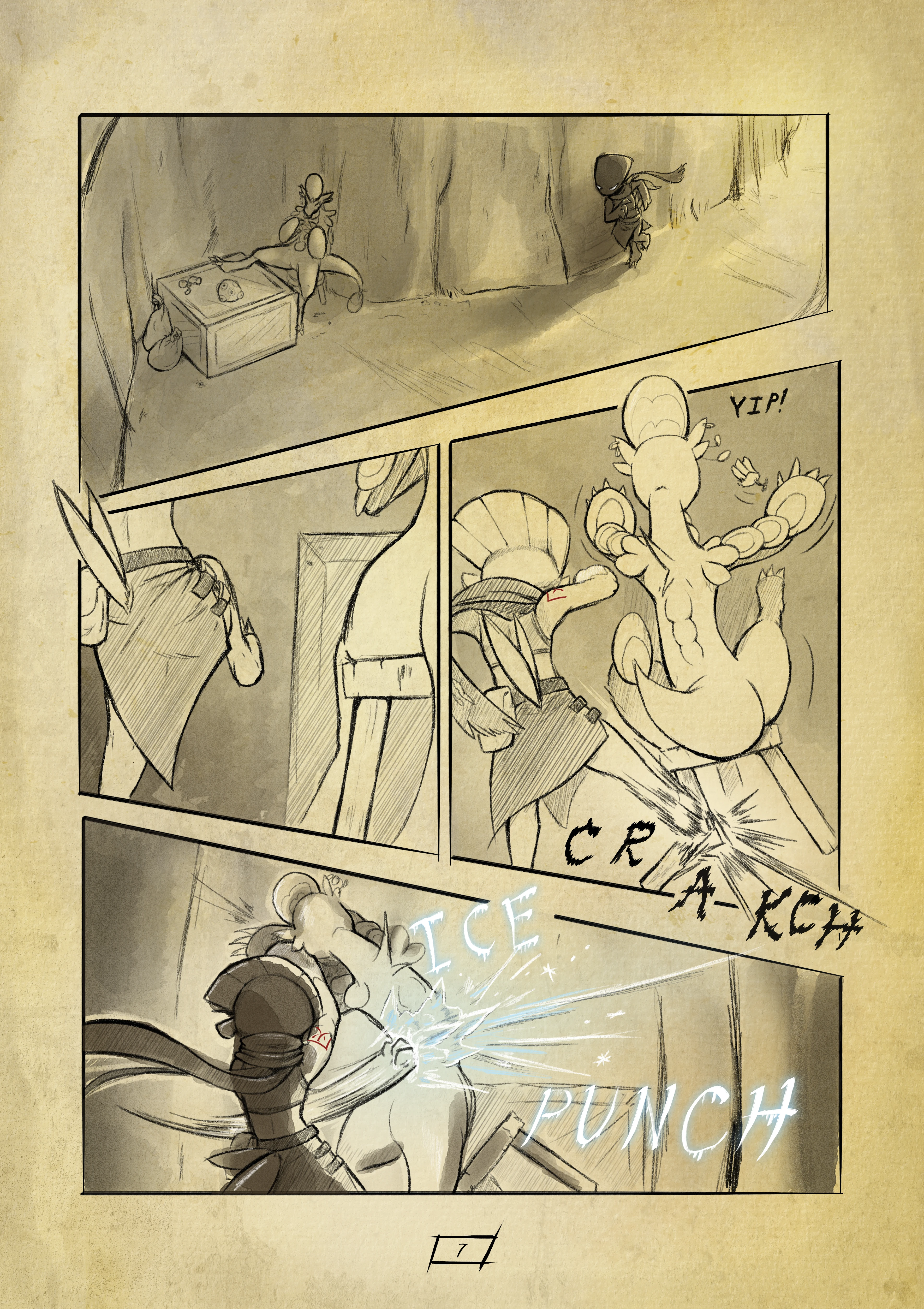 Shadows for Hire porn comic picture 11