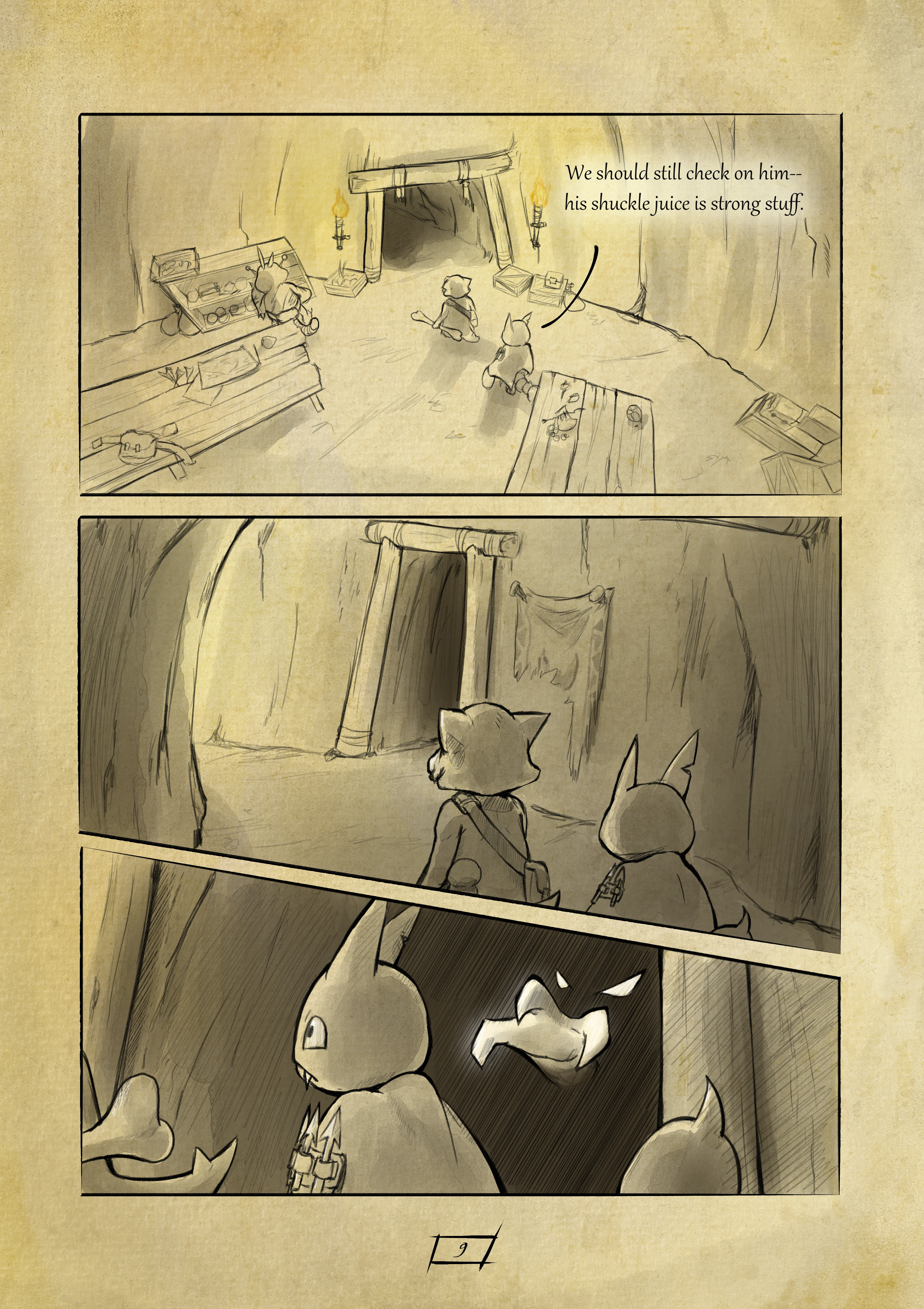 Shadows for Hire porn comic picture 13