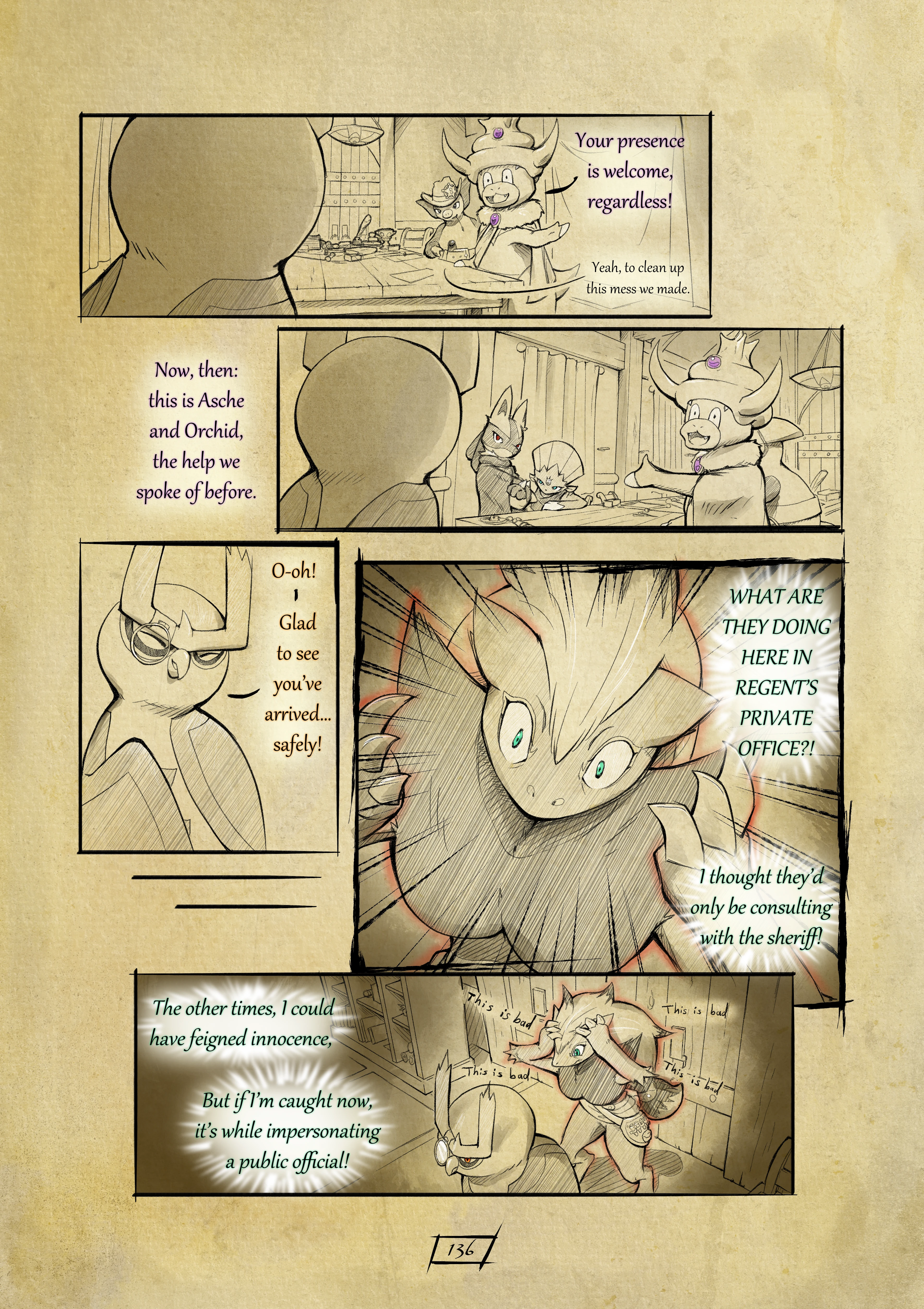 Shadows for Hire porn comic picture 142