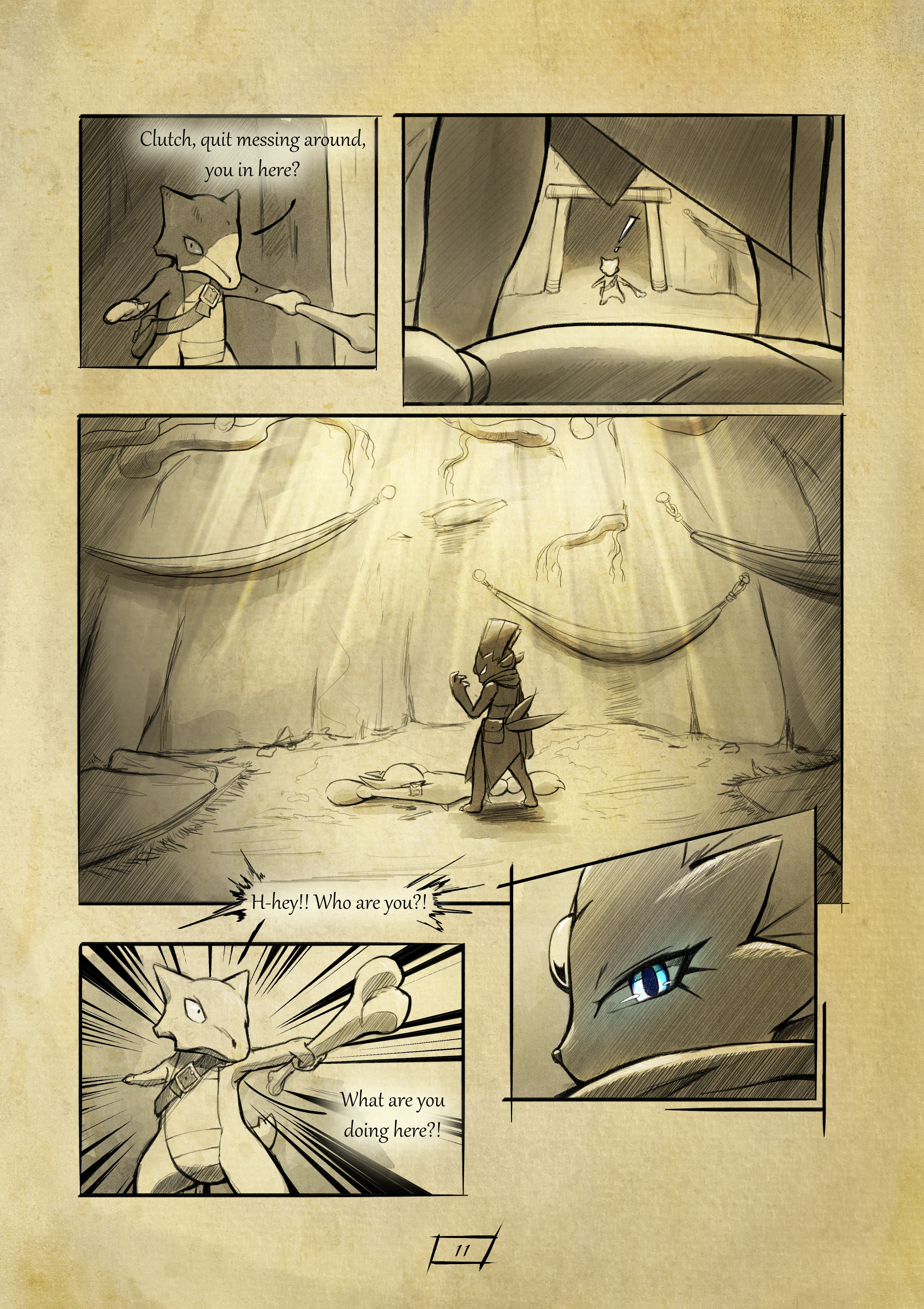 Shadows for Hire porn comic picture 15