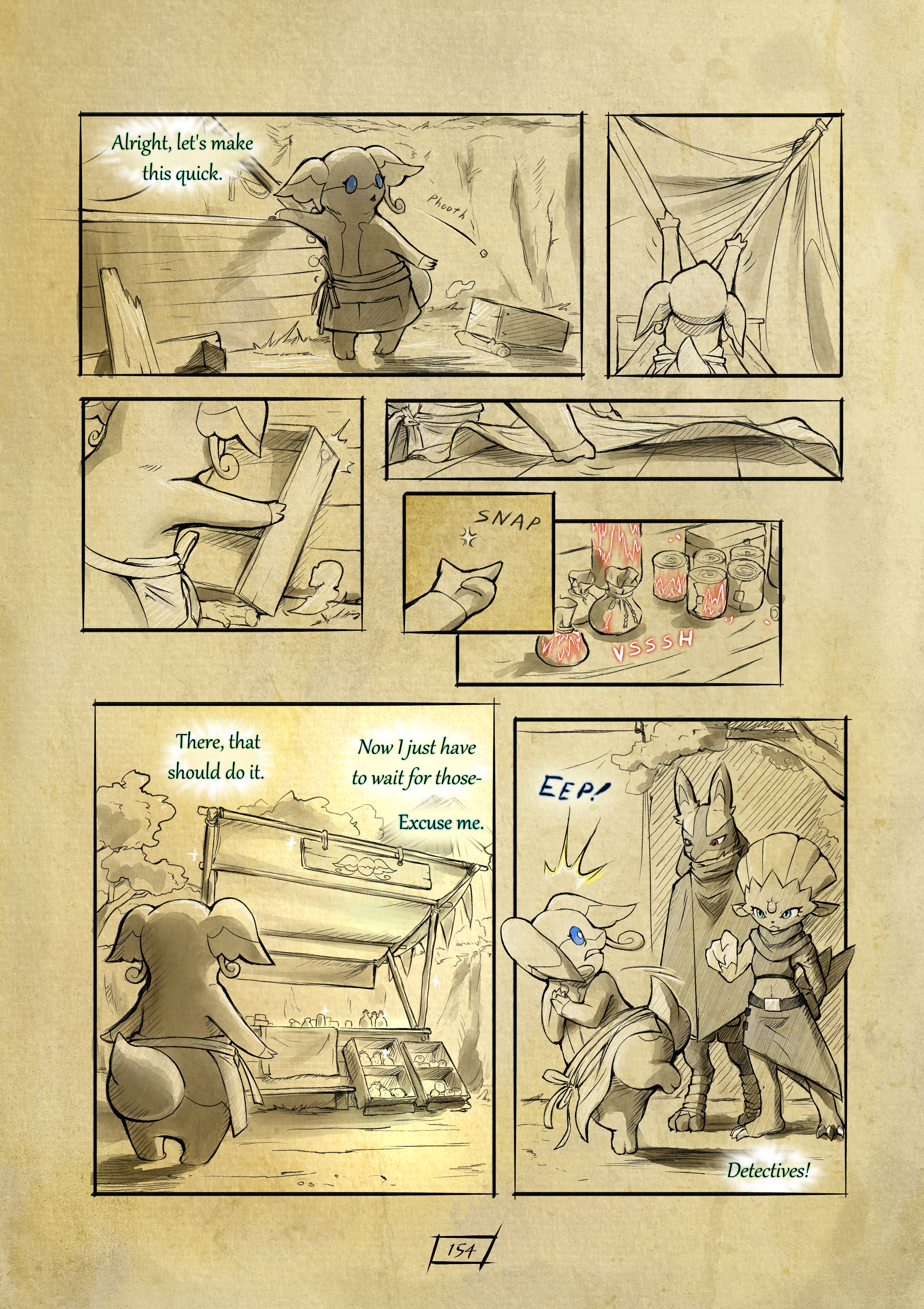 Shadows for Hire porn comic picture 160