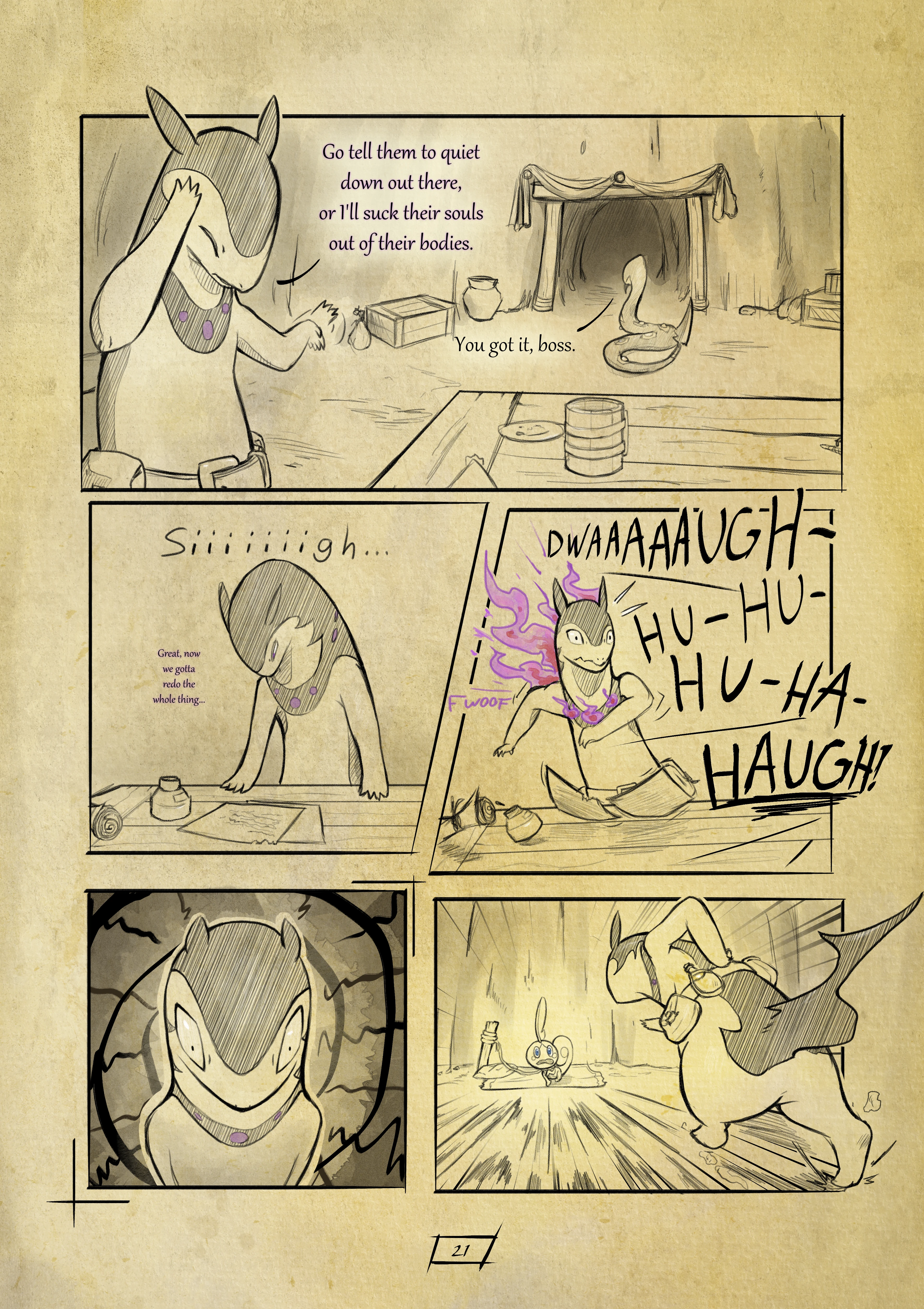 Shadows for Hire porn comic picture 25