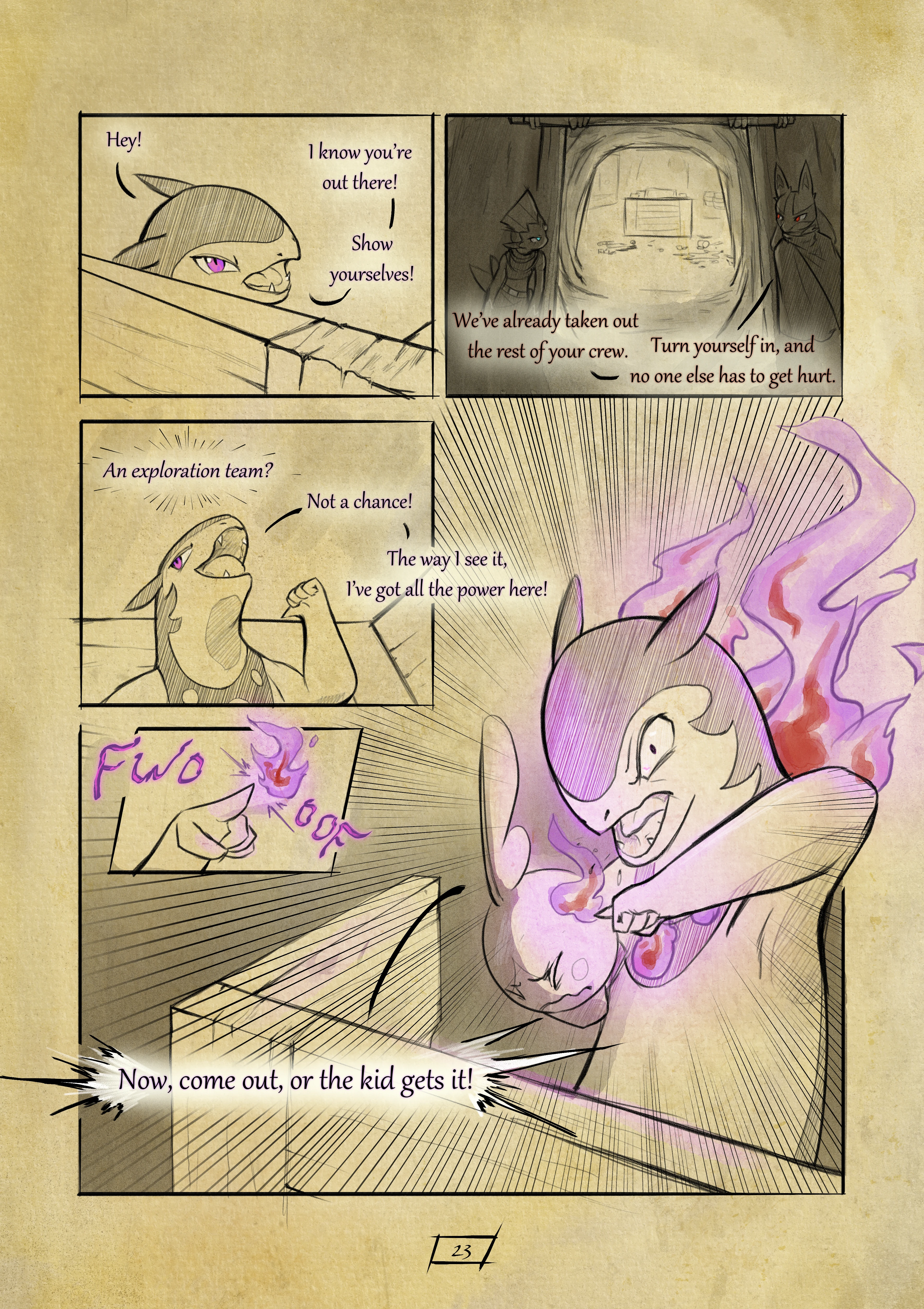 Shadows for Hire porn comic picture 27