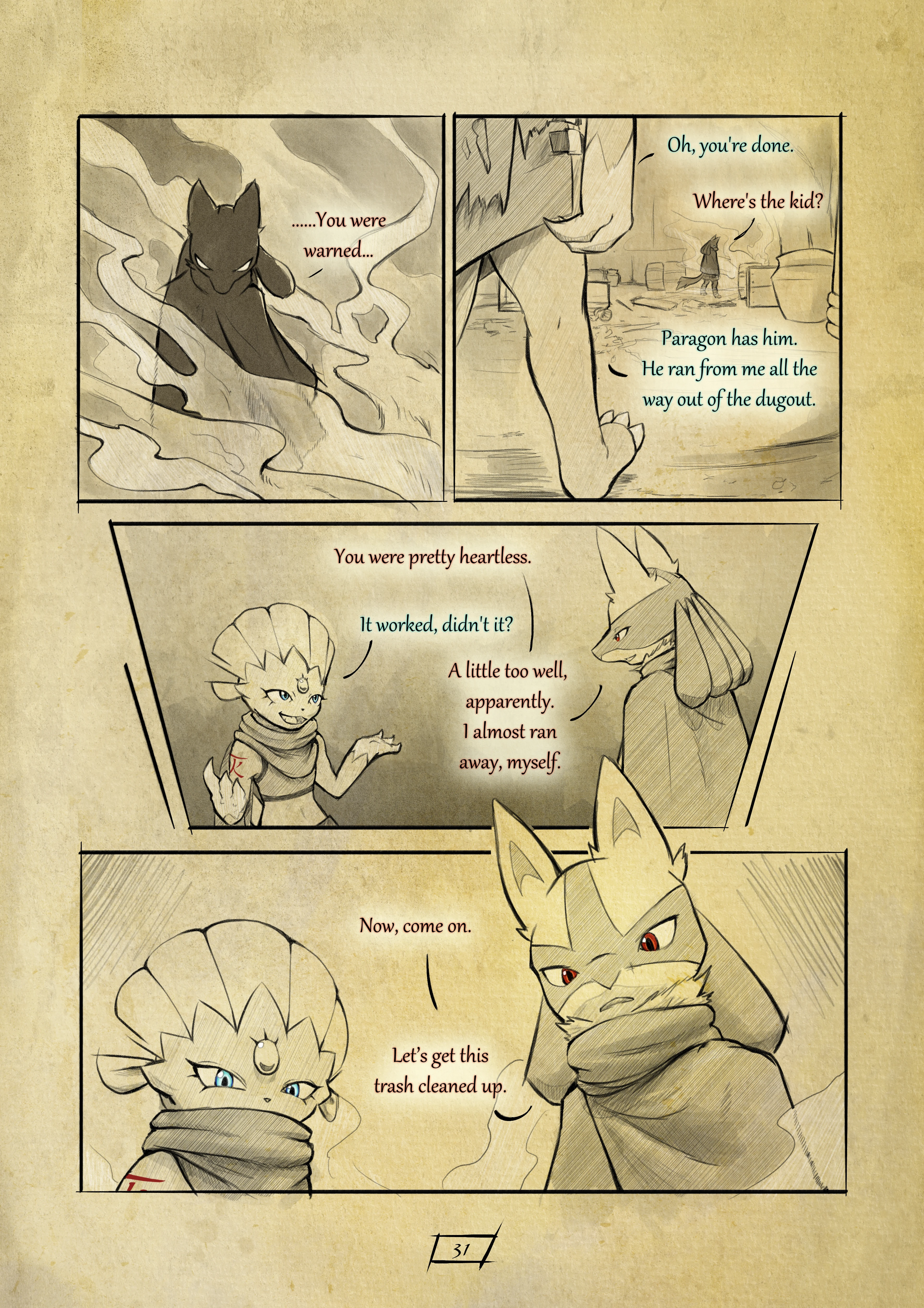 Shadows for Hire porn comic picture 35