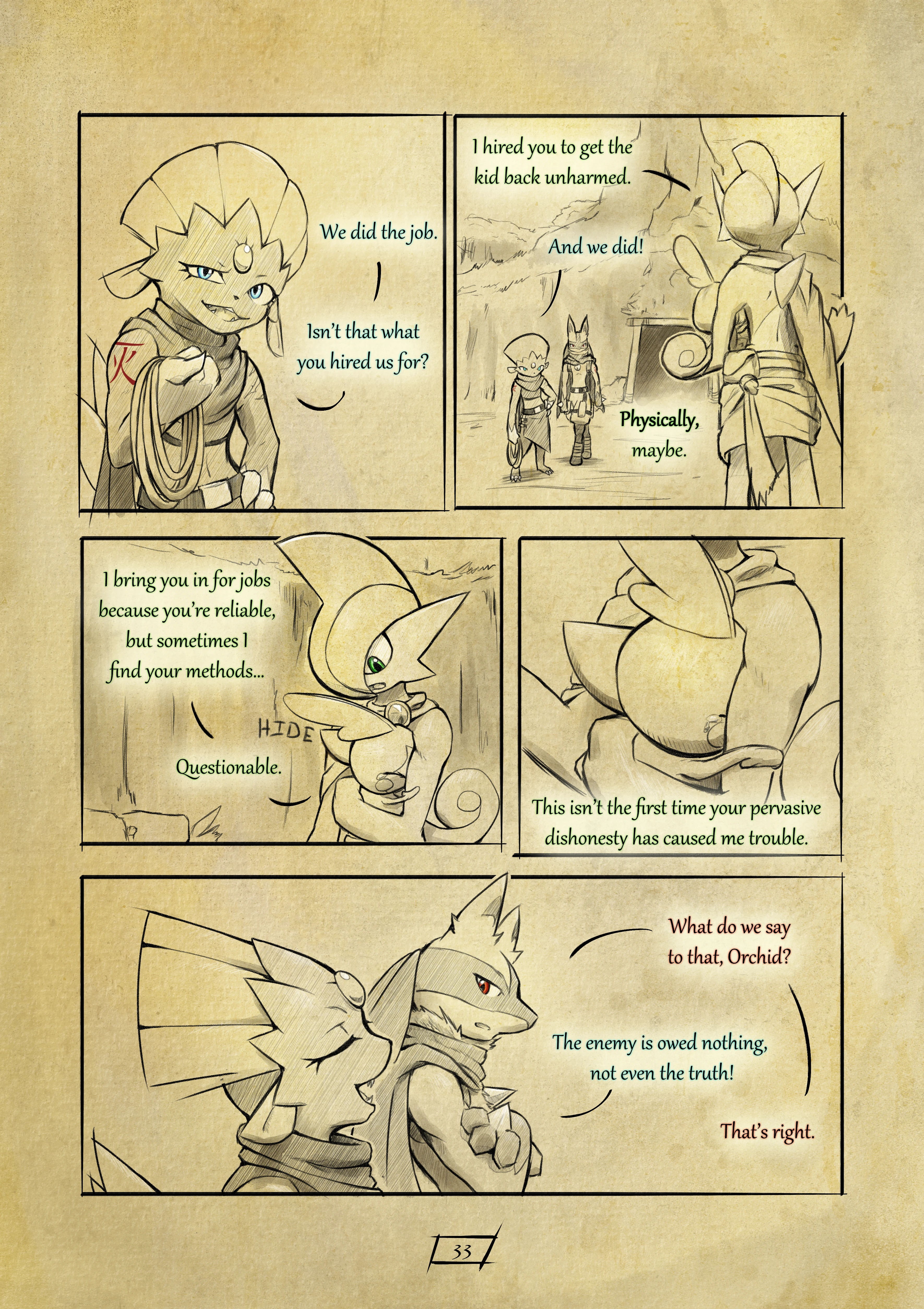 Shadows for Hire porn comic picture 37