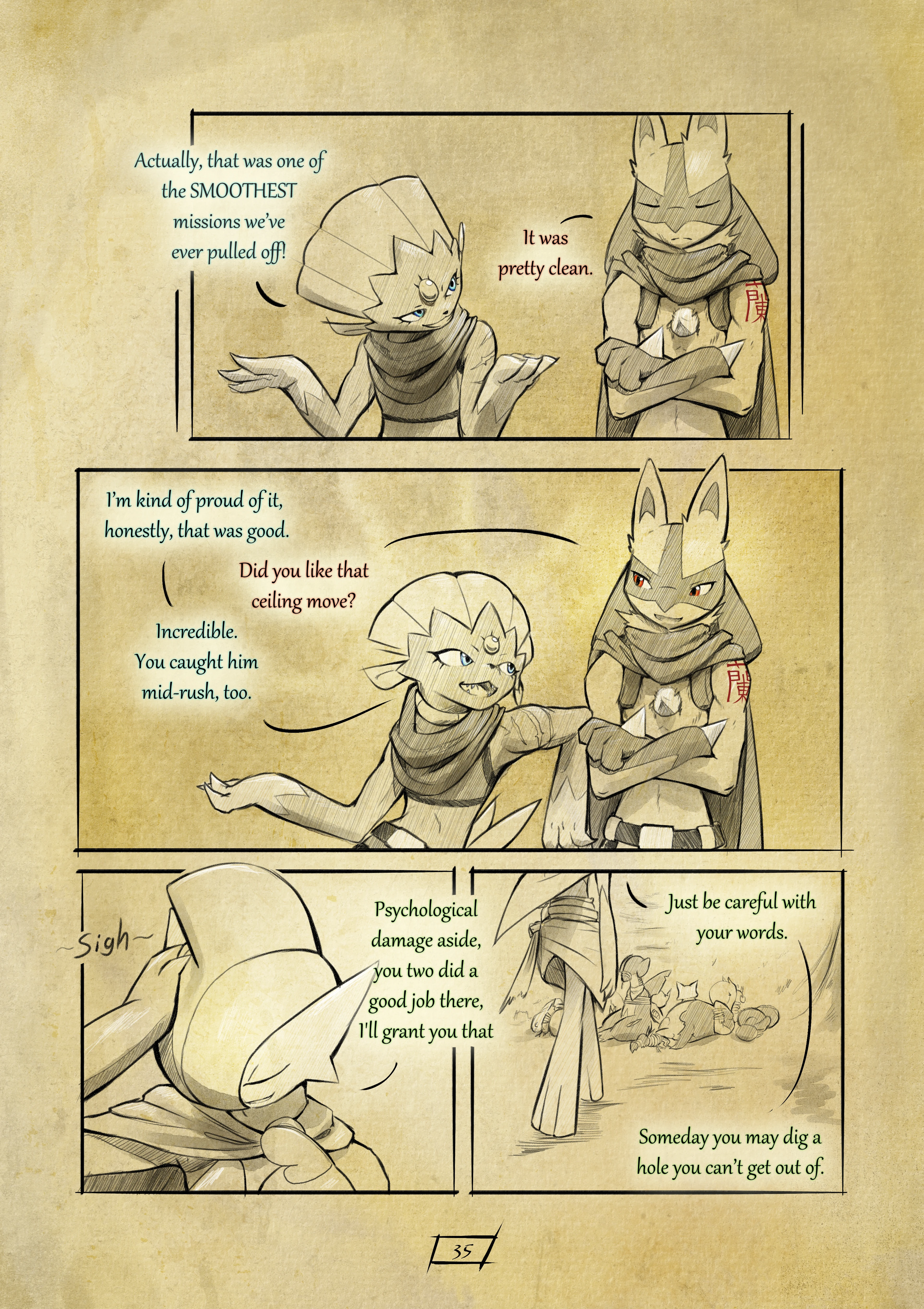 Shadows for Hire porn comic picture 39