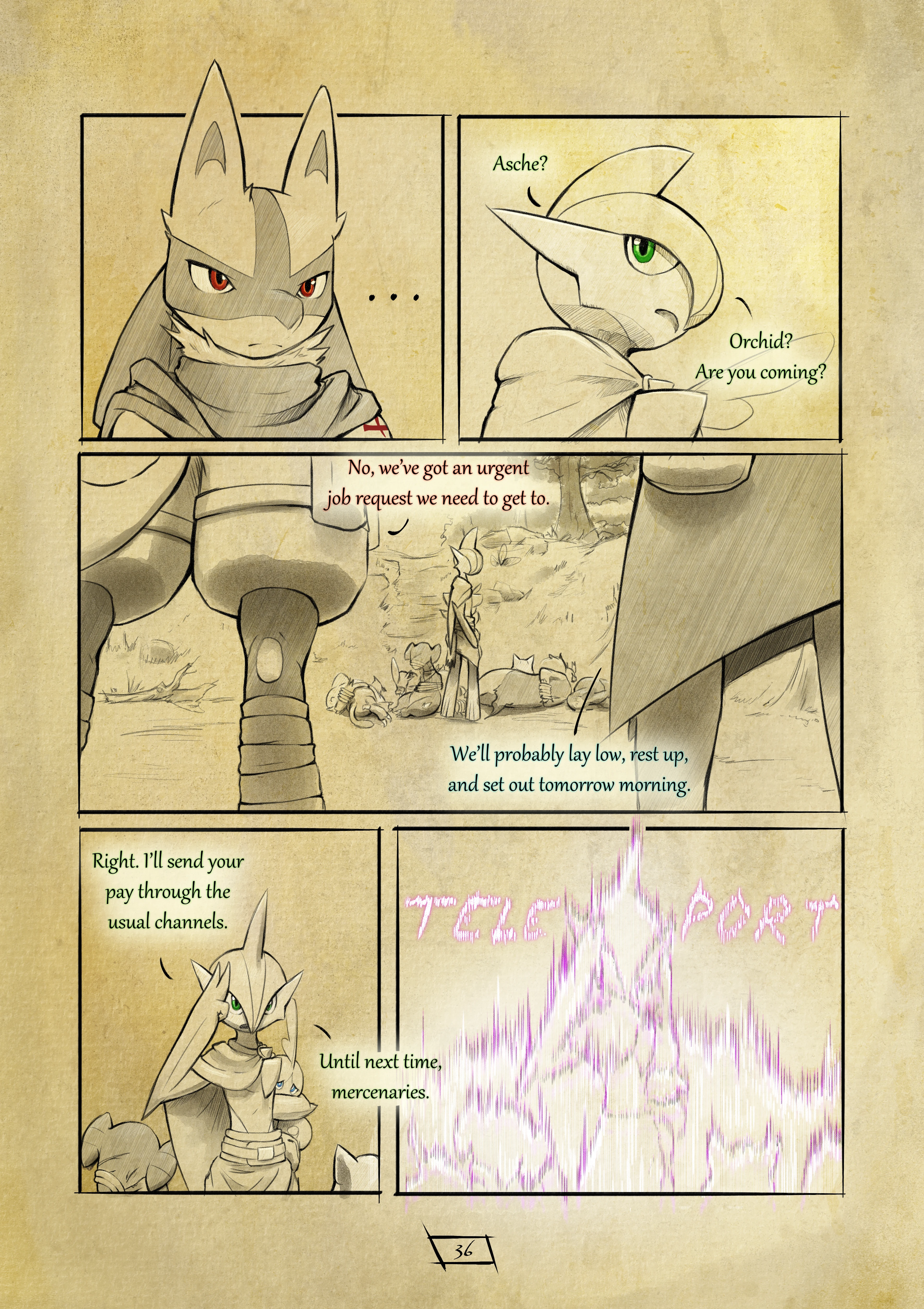 Shadows for Hire porn comic picture 40