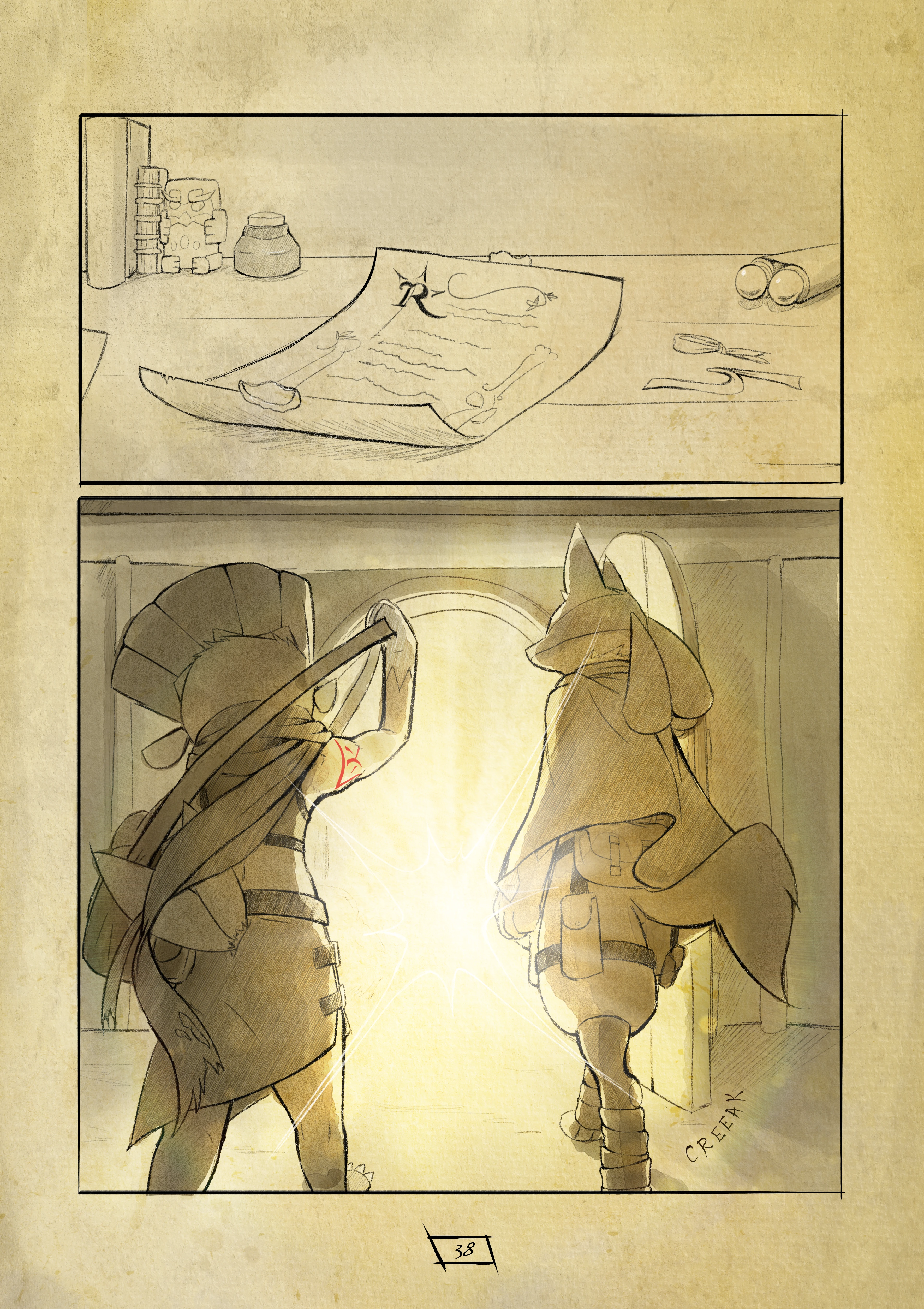 Shadows for Hire porn comic picture 43