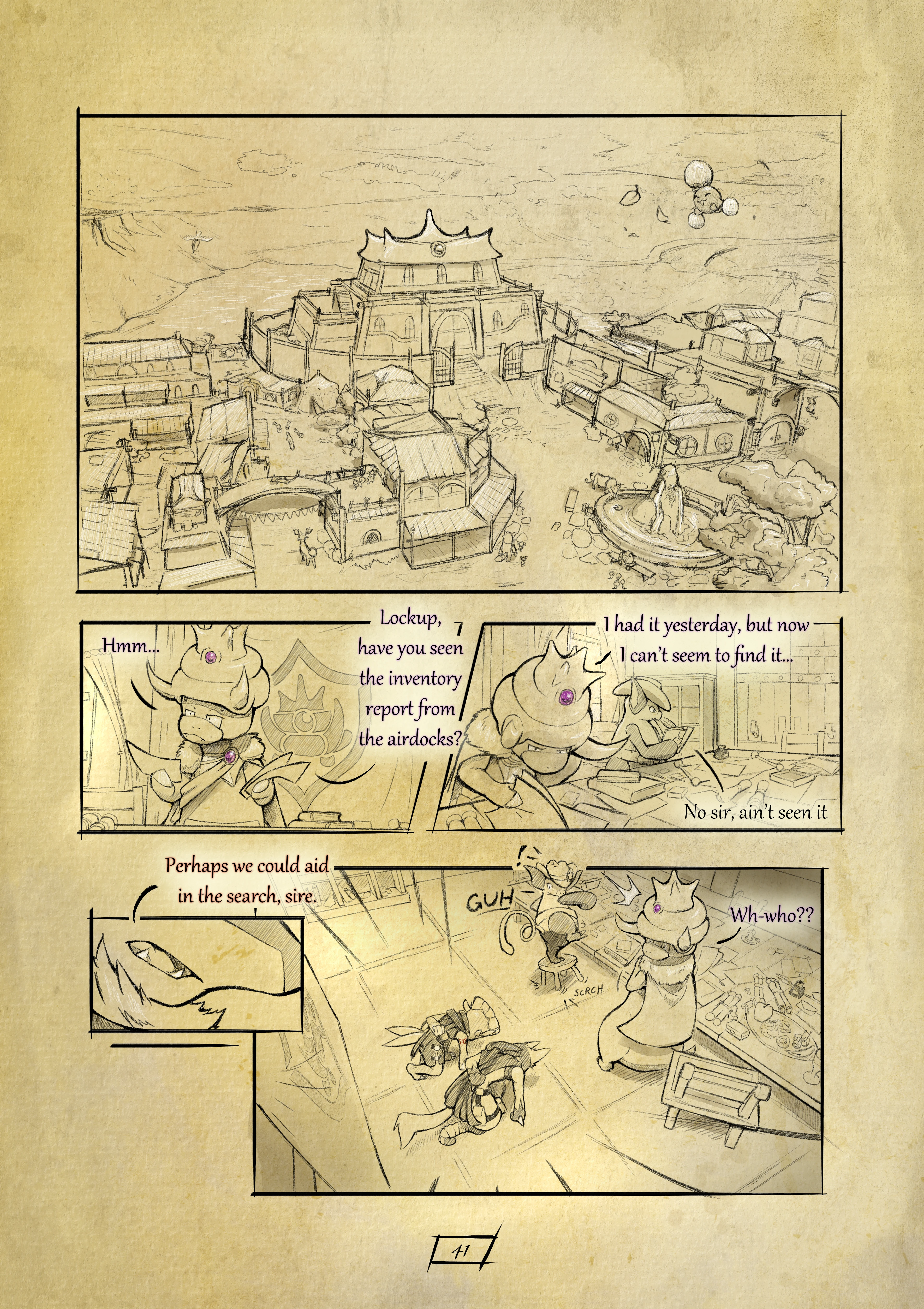 Shadows for Hire porn comic picture 46