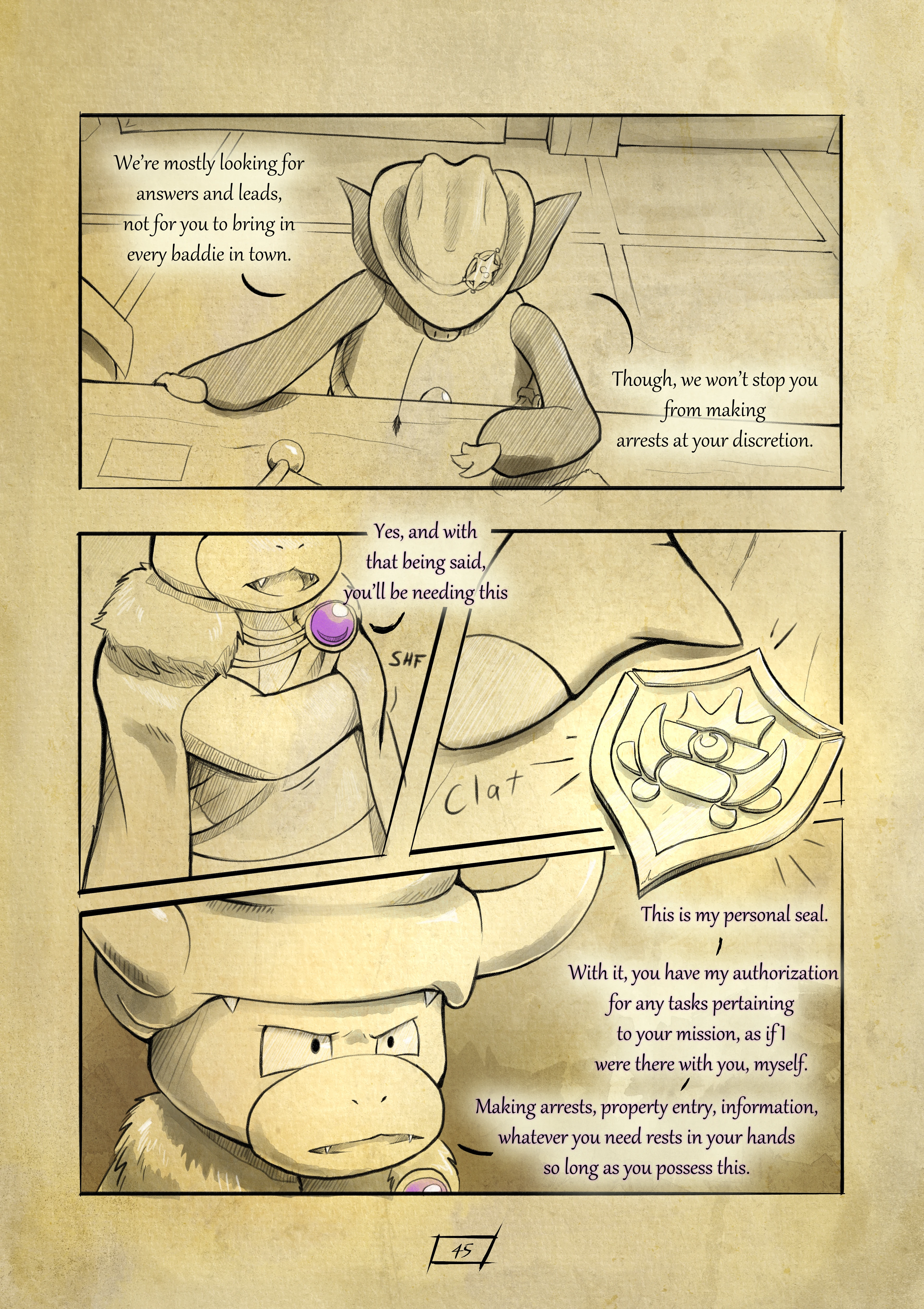 Shadows for Hire porn comic picture 50