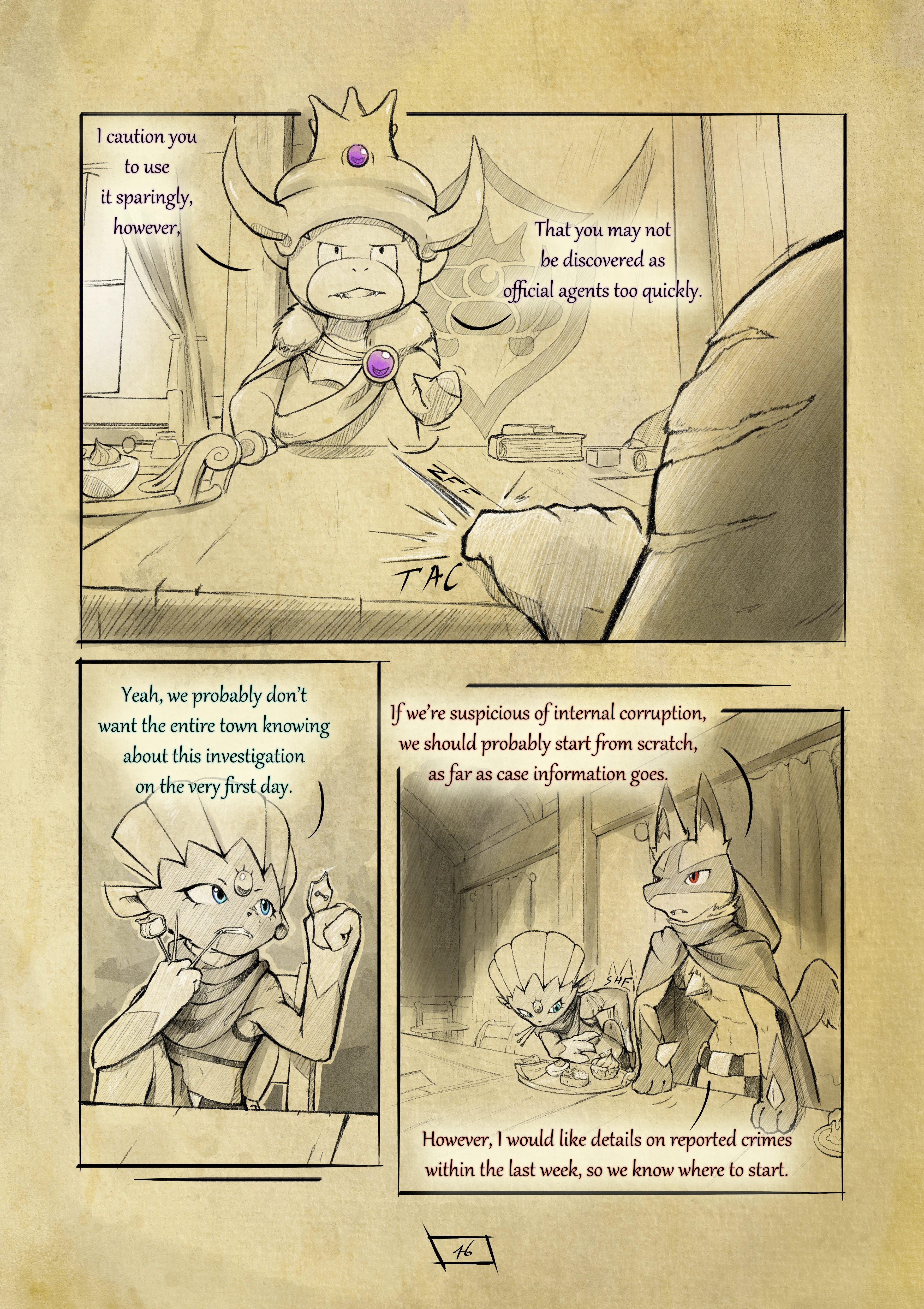 Shadows for Hire porn comic picture 51
