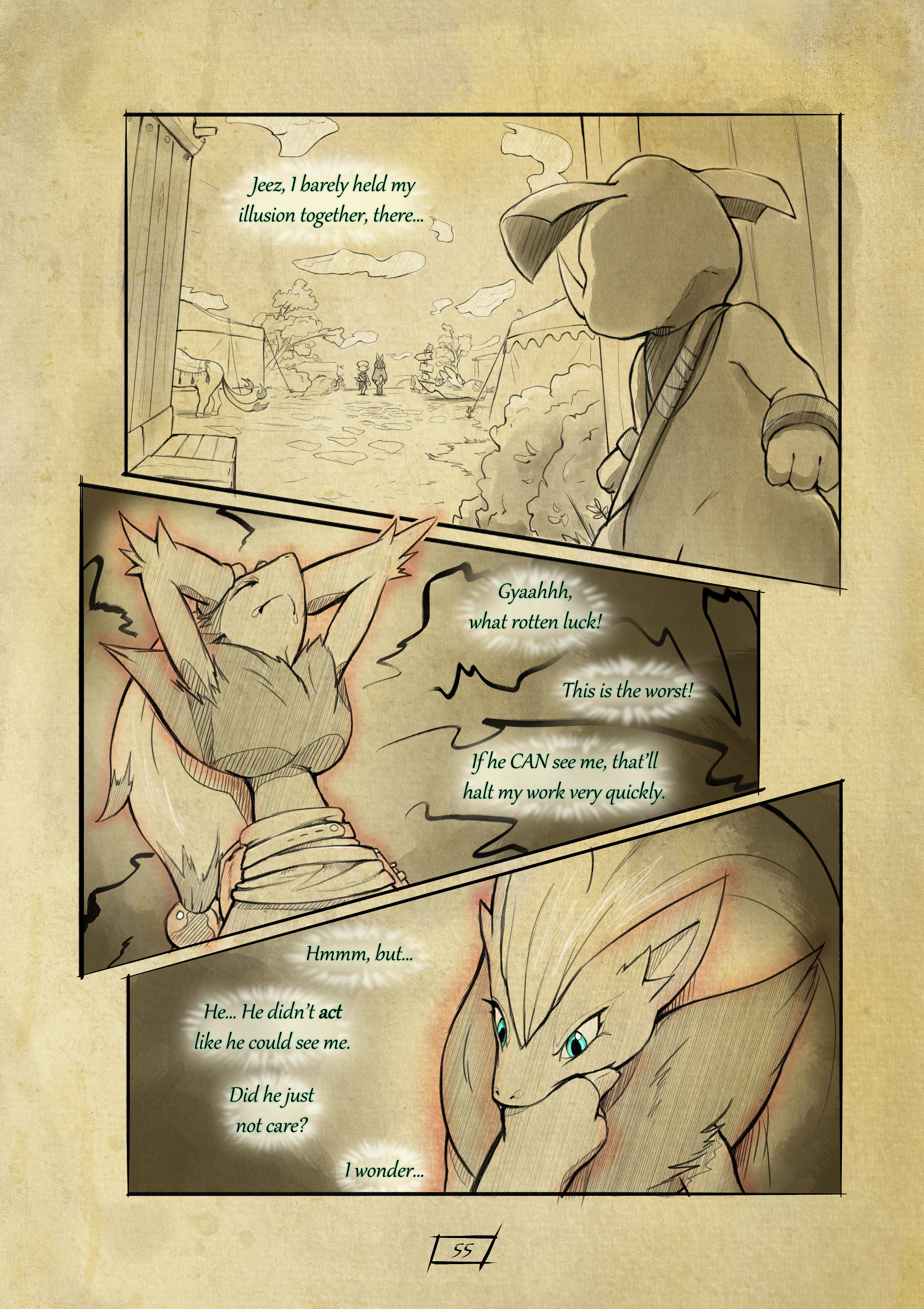 Shadows for Hire porn comic picture 60