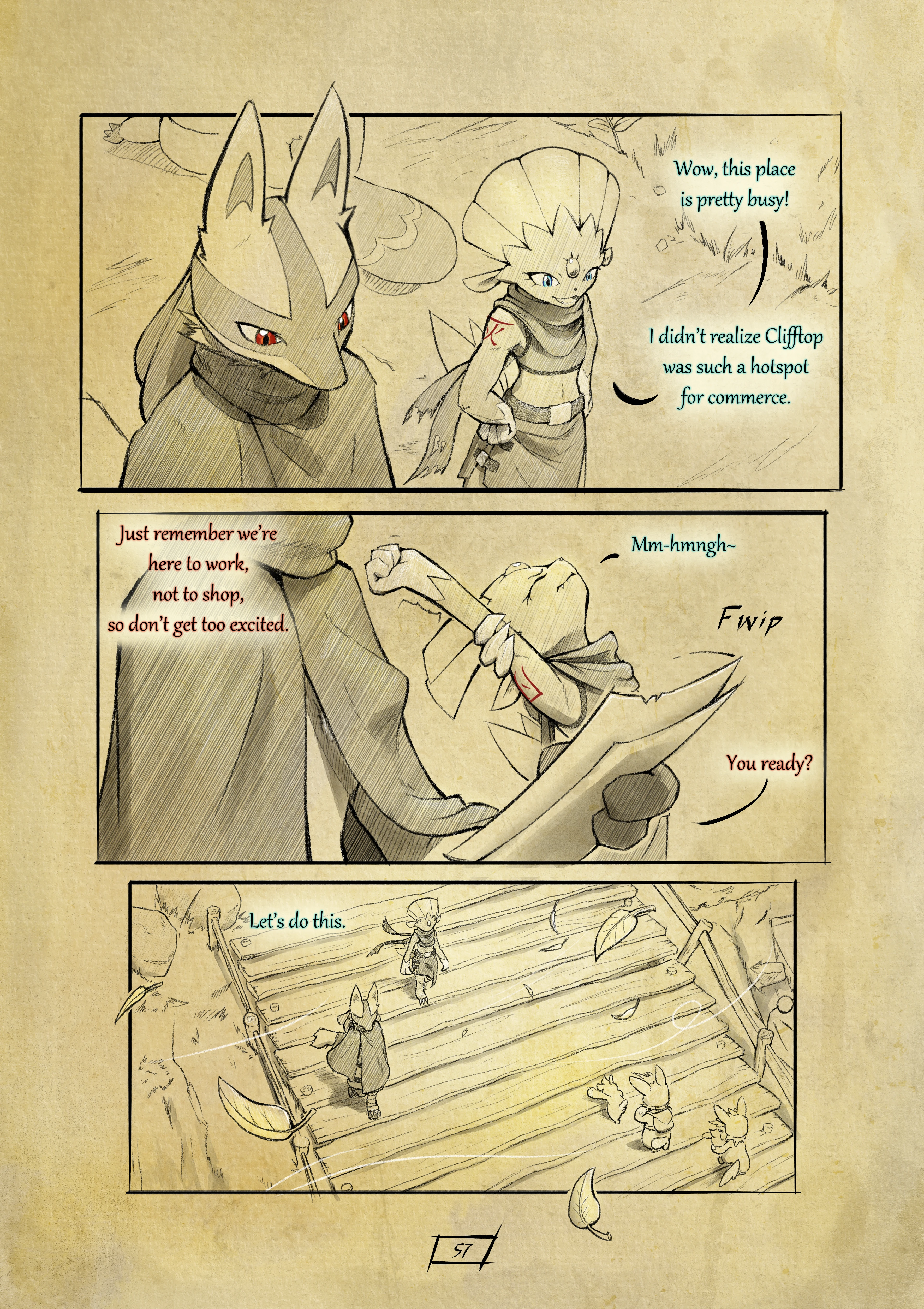 Shadows for Hire porn comic picture 62