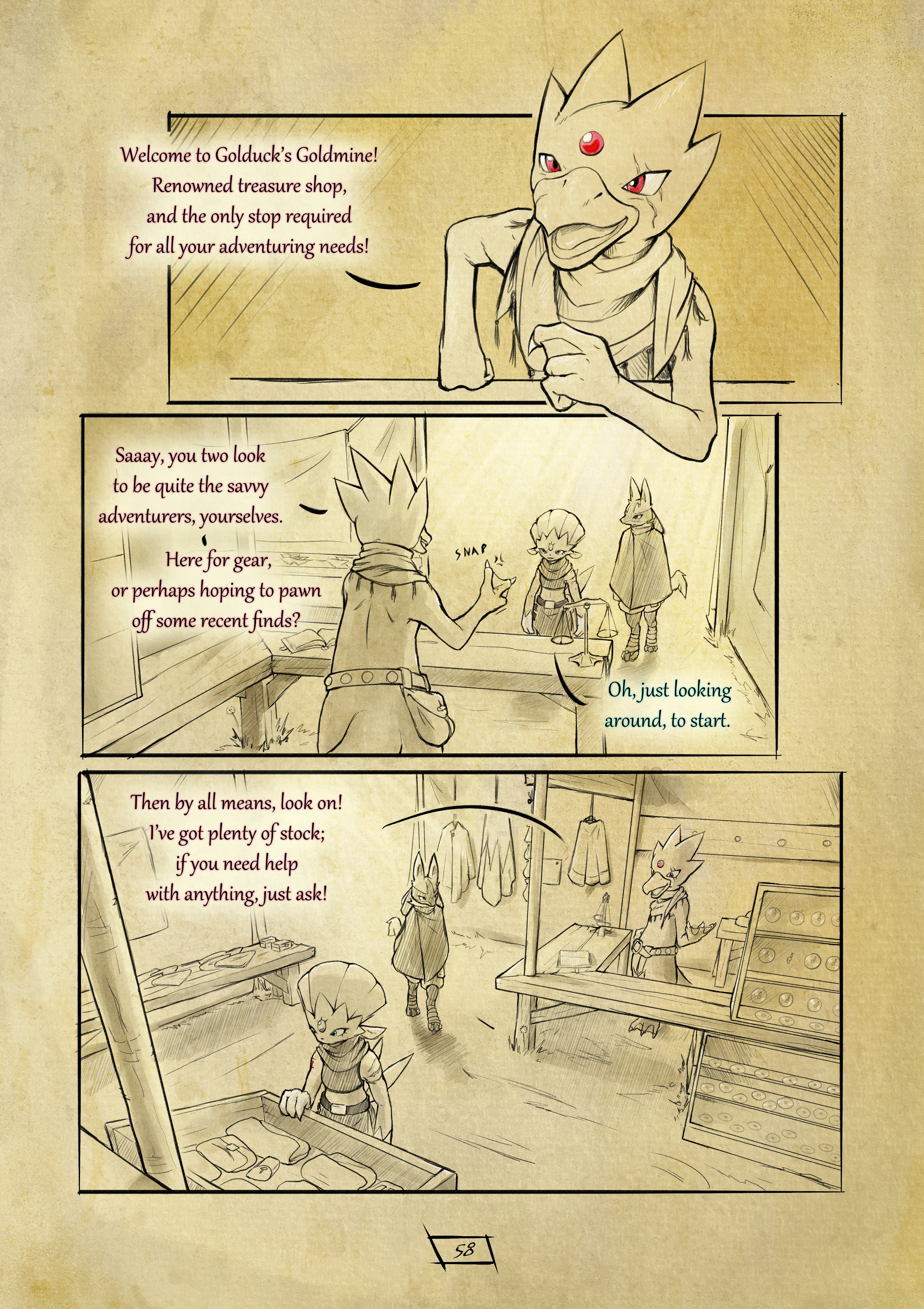 Shadows for Hire porn comic picture 63