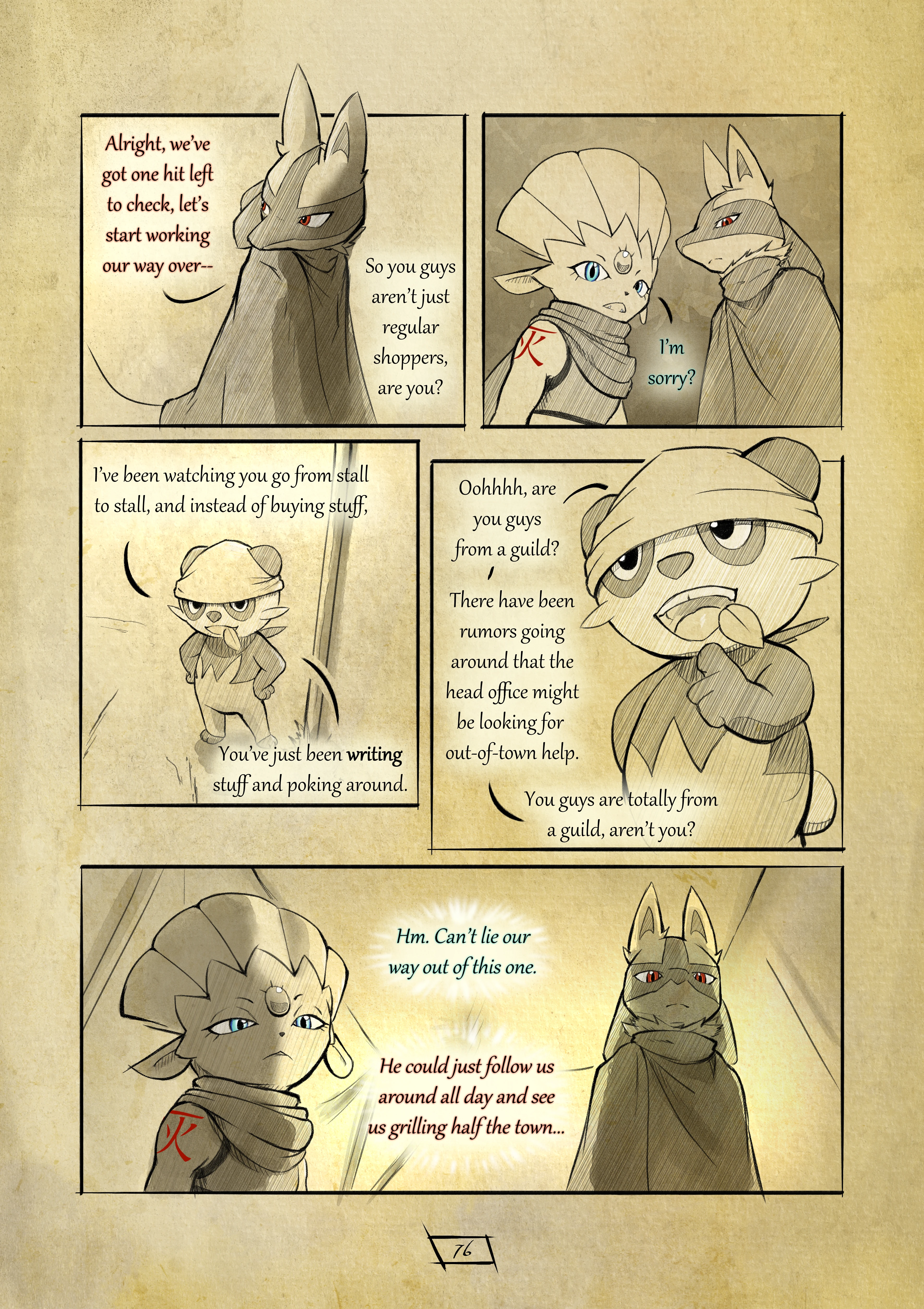 Shadows for Hire porn comic picture 81