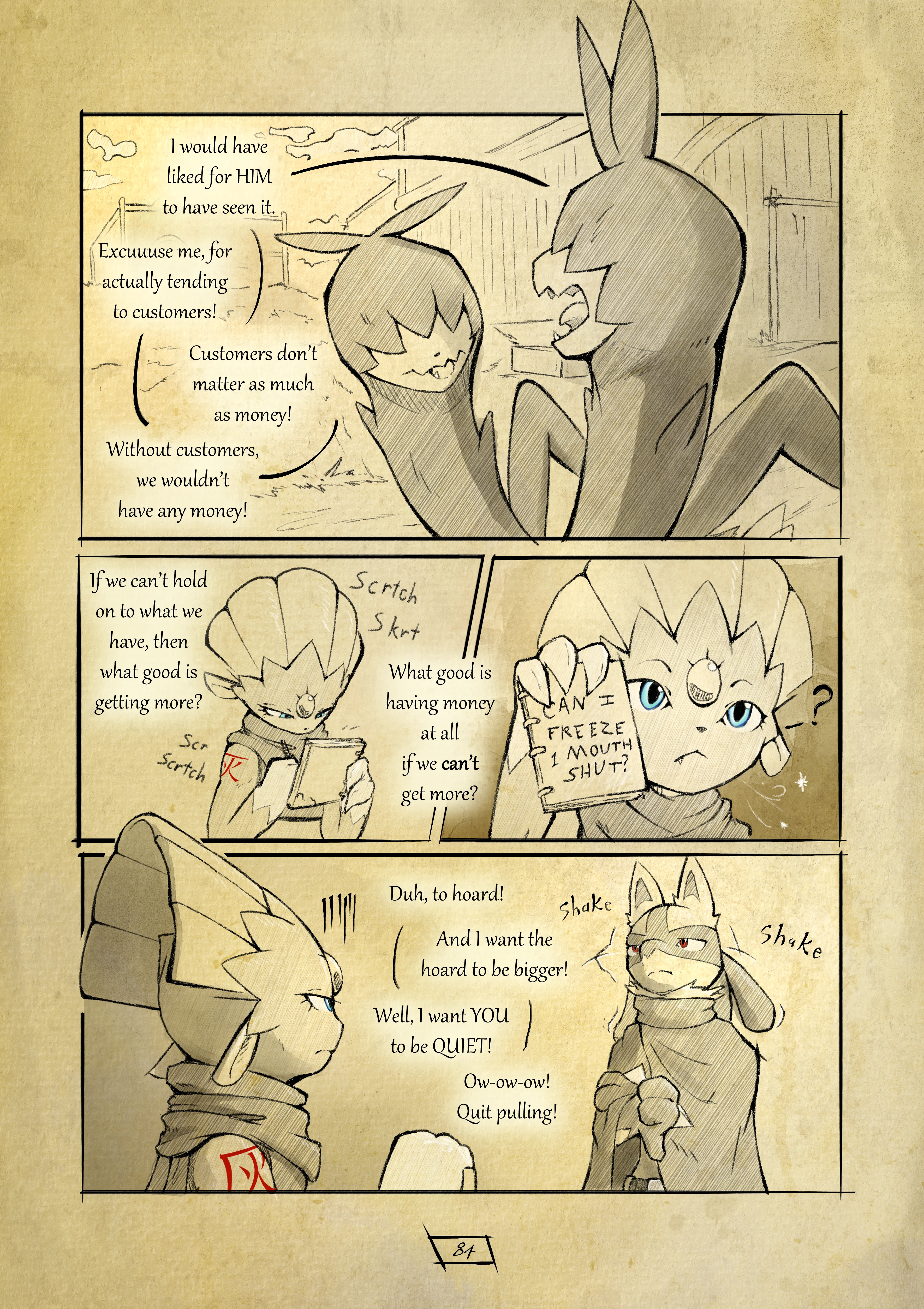 Shadows for Hire porn comic picture 89