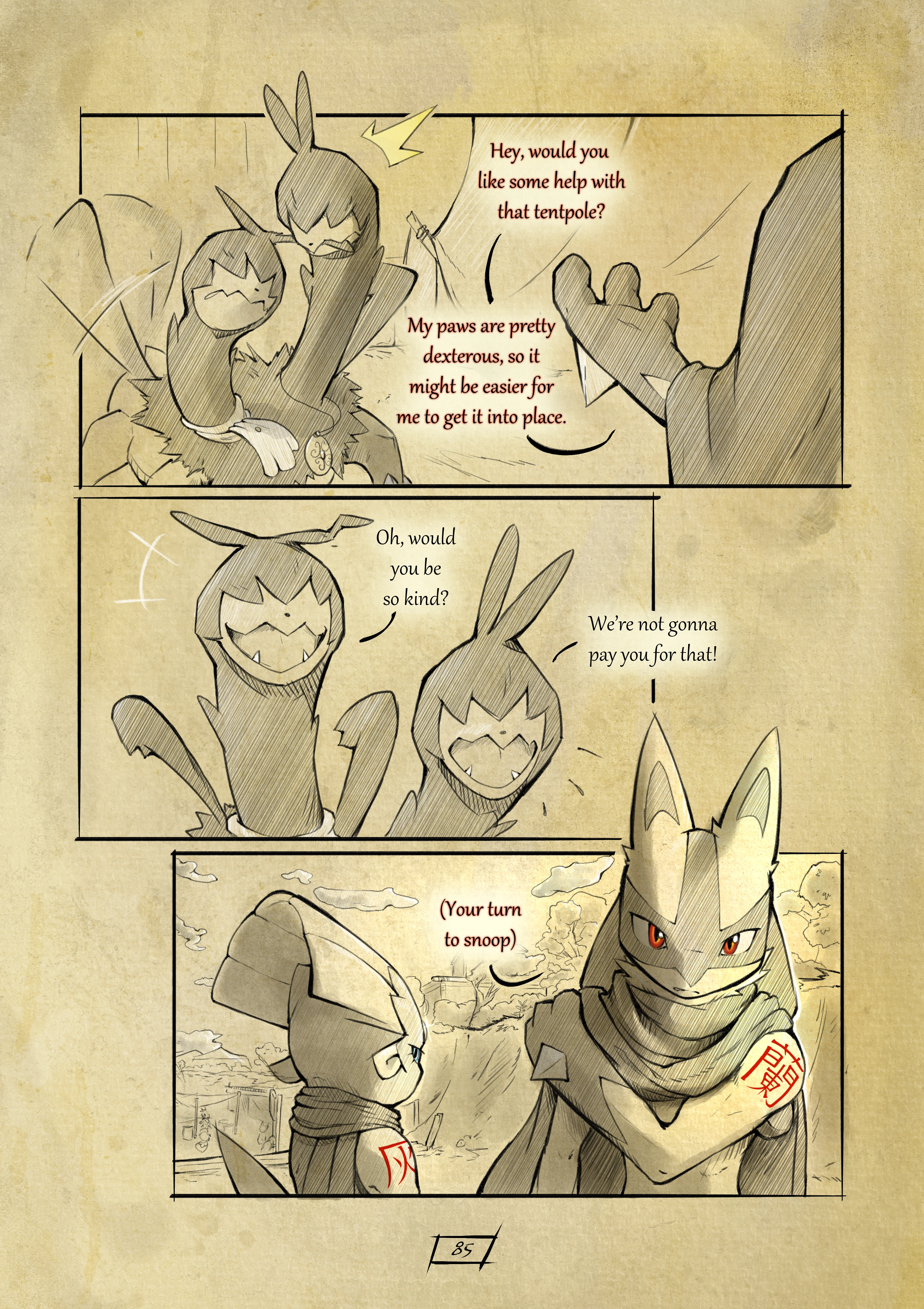 Shadows for Hire porn comic picture 90