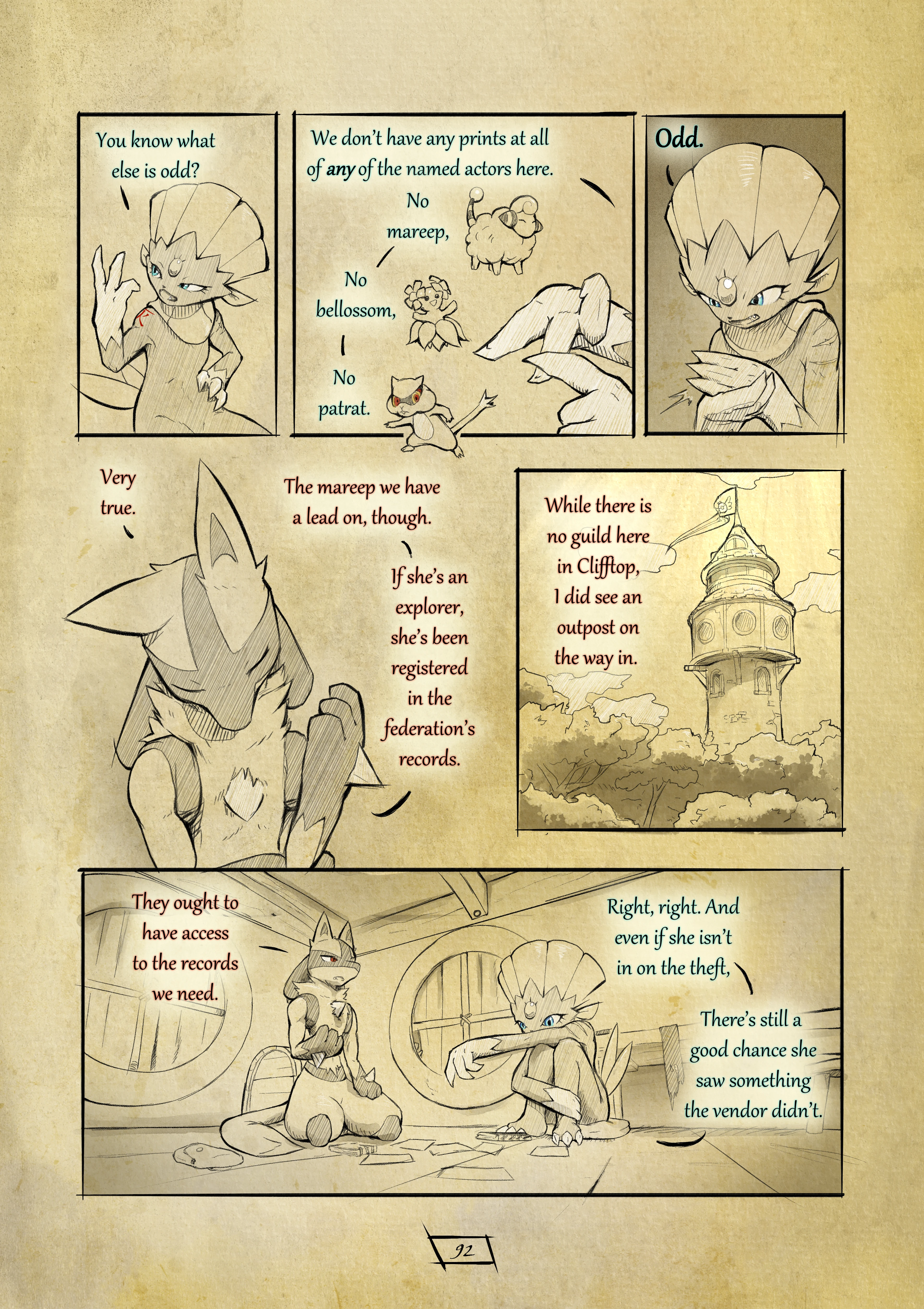 Shadows for Hire porn comic picture 97