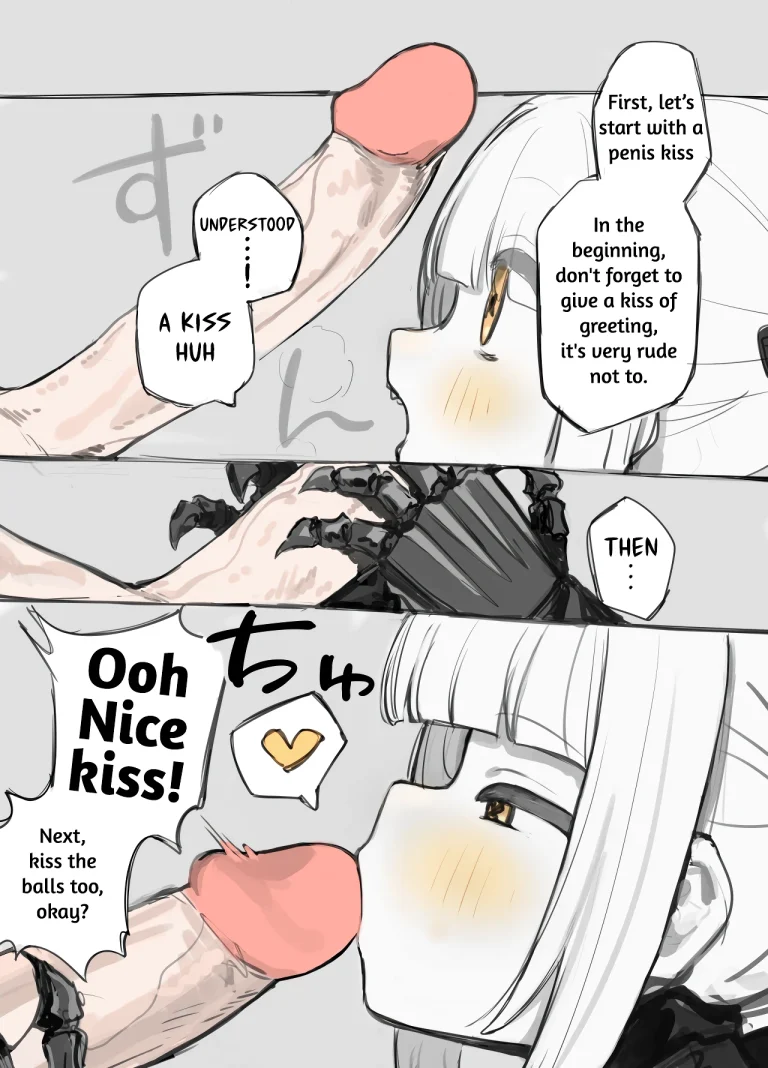Sharp Teeth and Long Tongue Ein-chan's Mouth porn comic picture 3
