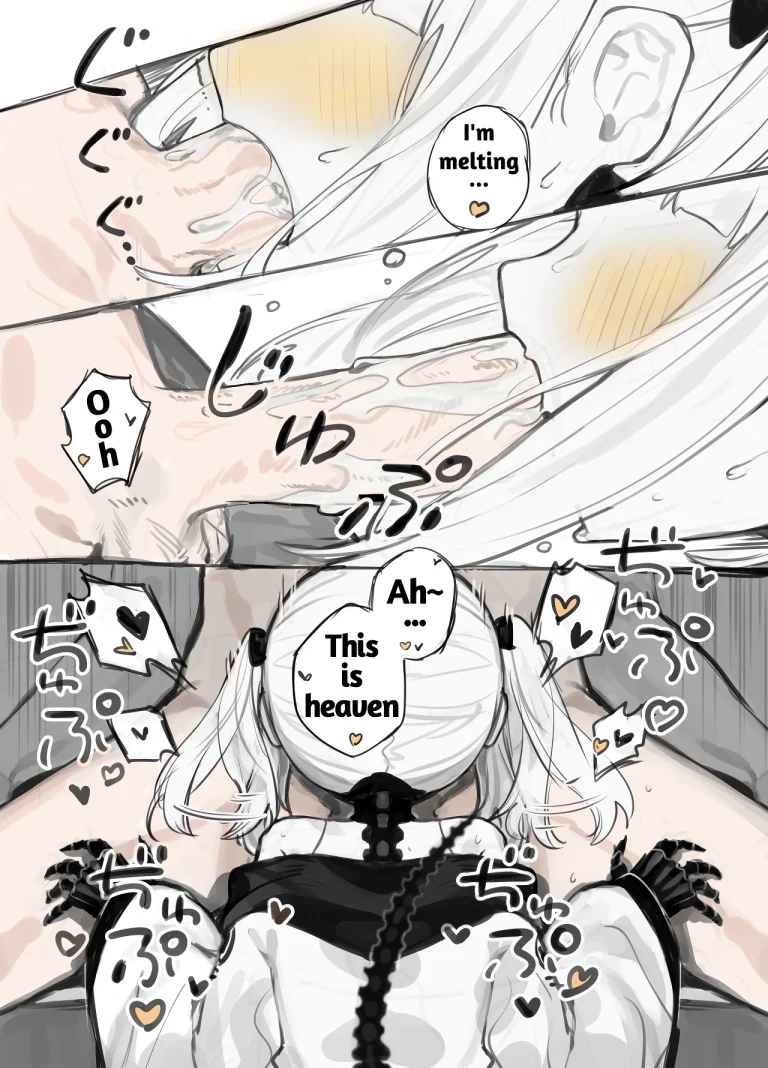 Sharp Teeth and Long Tongue Ein-chan's Mouth porn comic picture 7
