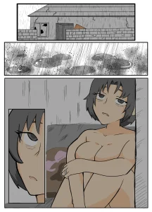 She Who Wears a See Through Shirt Takes Shelter from the Rain porn comic picture 1
