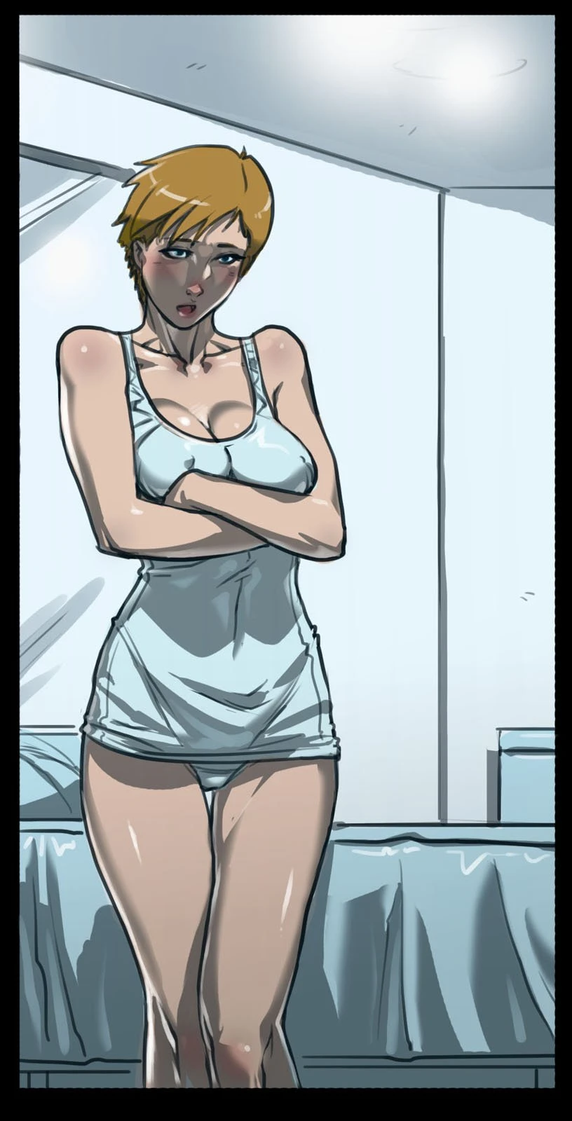 Sherry Birkin Captured porn comic picture 2