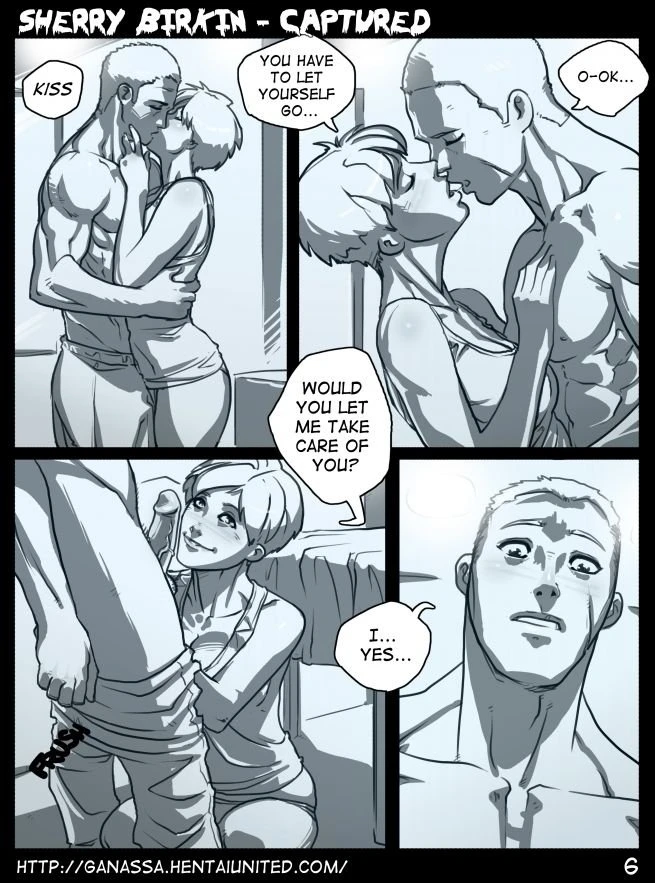Sherry Birkin Captured porn comic picture 9