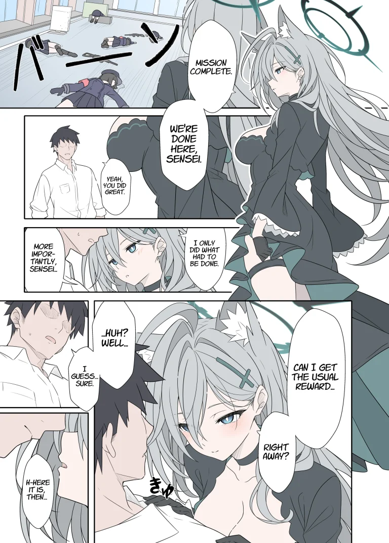 Shiroko Terror Demands a Reward porn comic picture 2