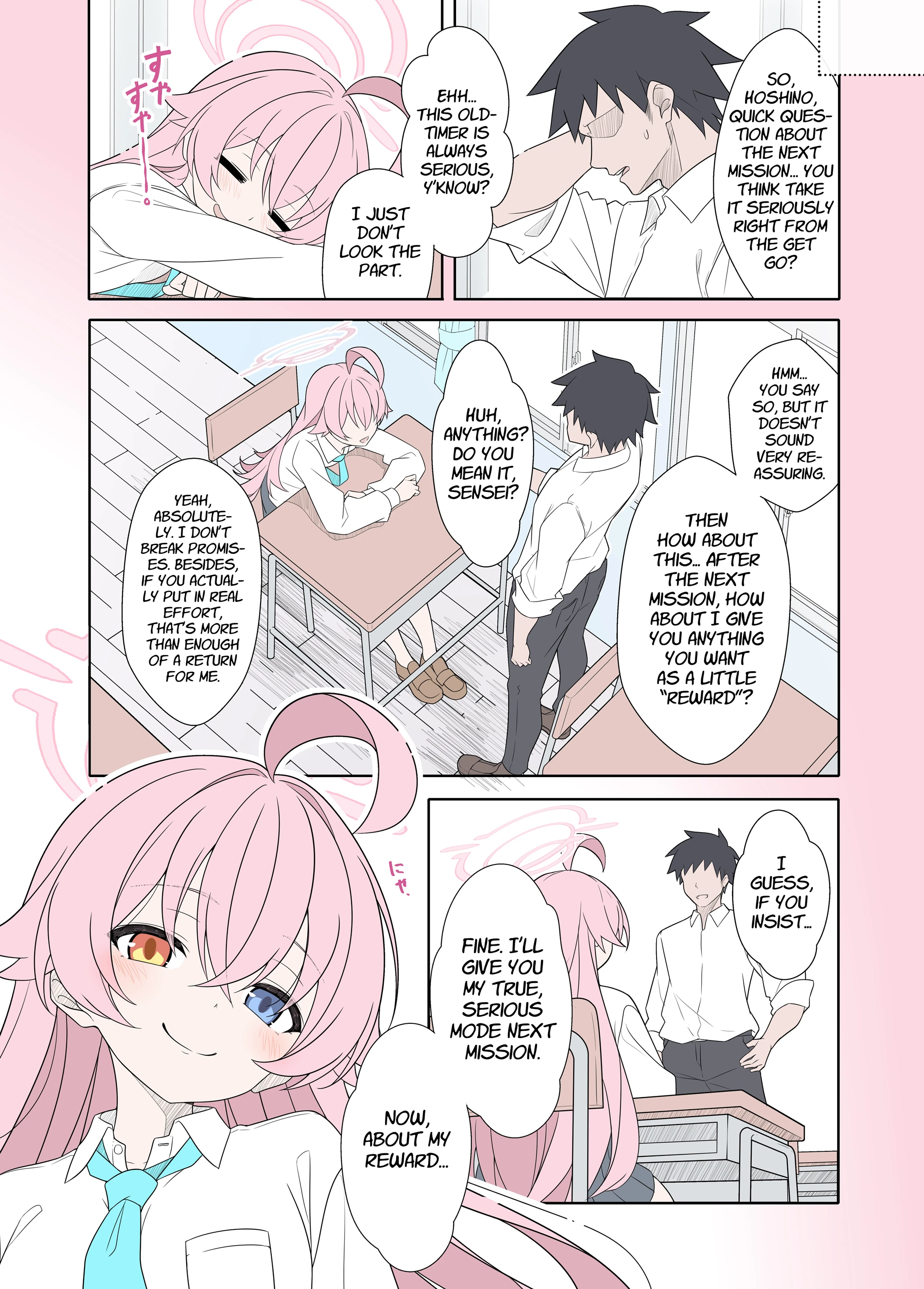 Shiroko Terror Demands a Reward porn comic picture 7