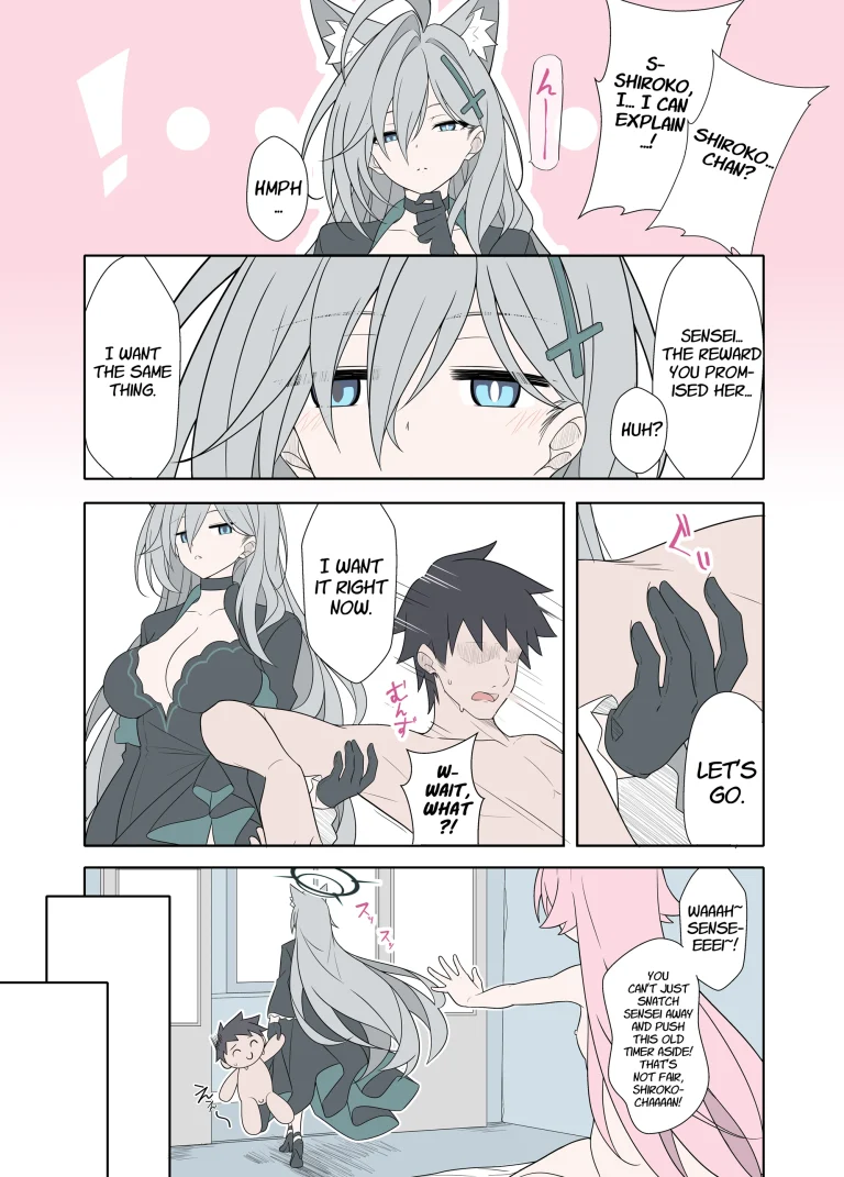 Shiroko Terror Demands a Reward porn comic picture 9