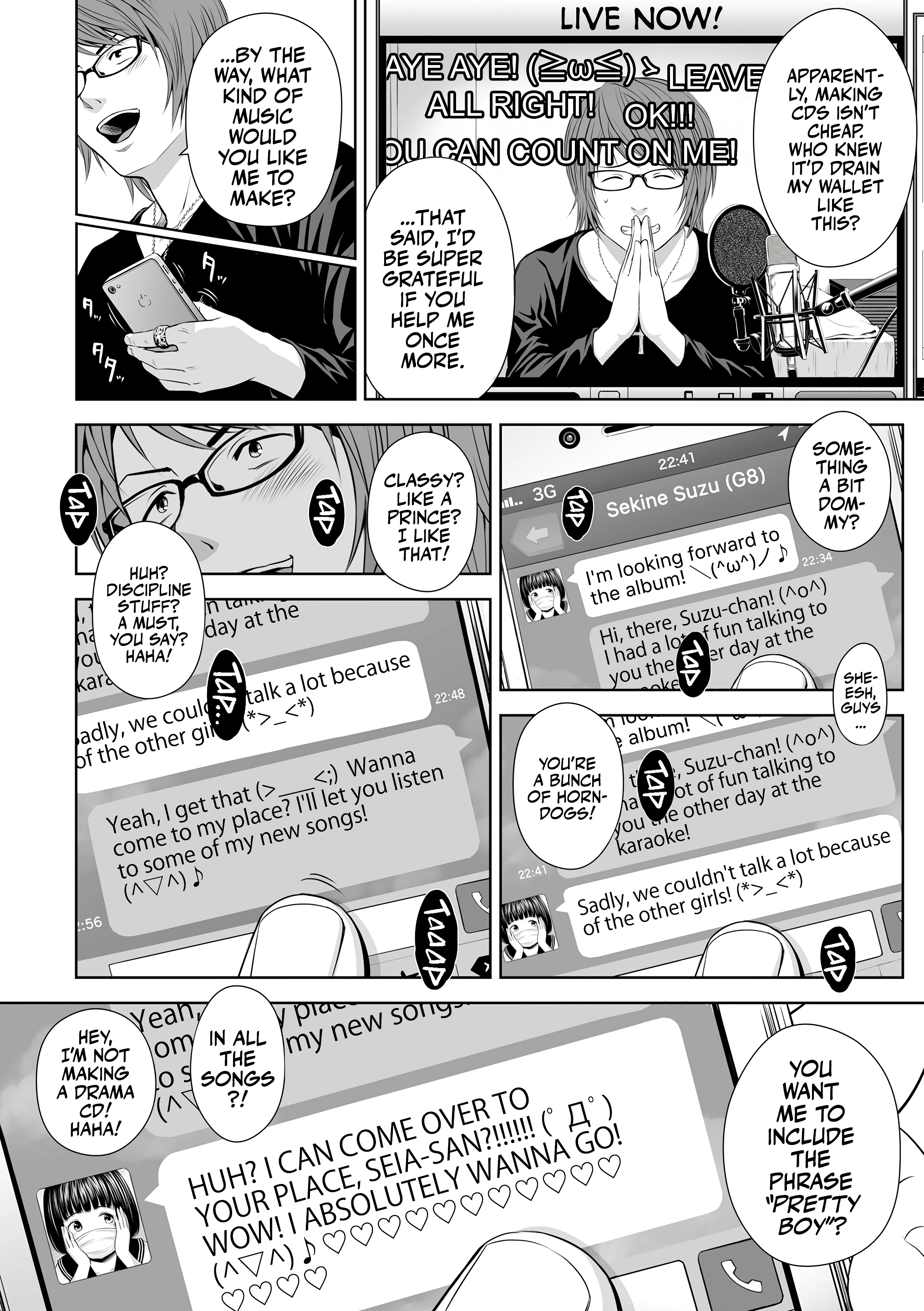 Singer's Ballad! 1 porn comic picture 6