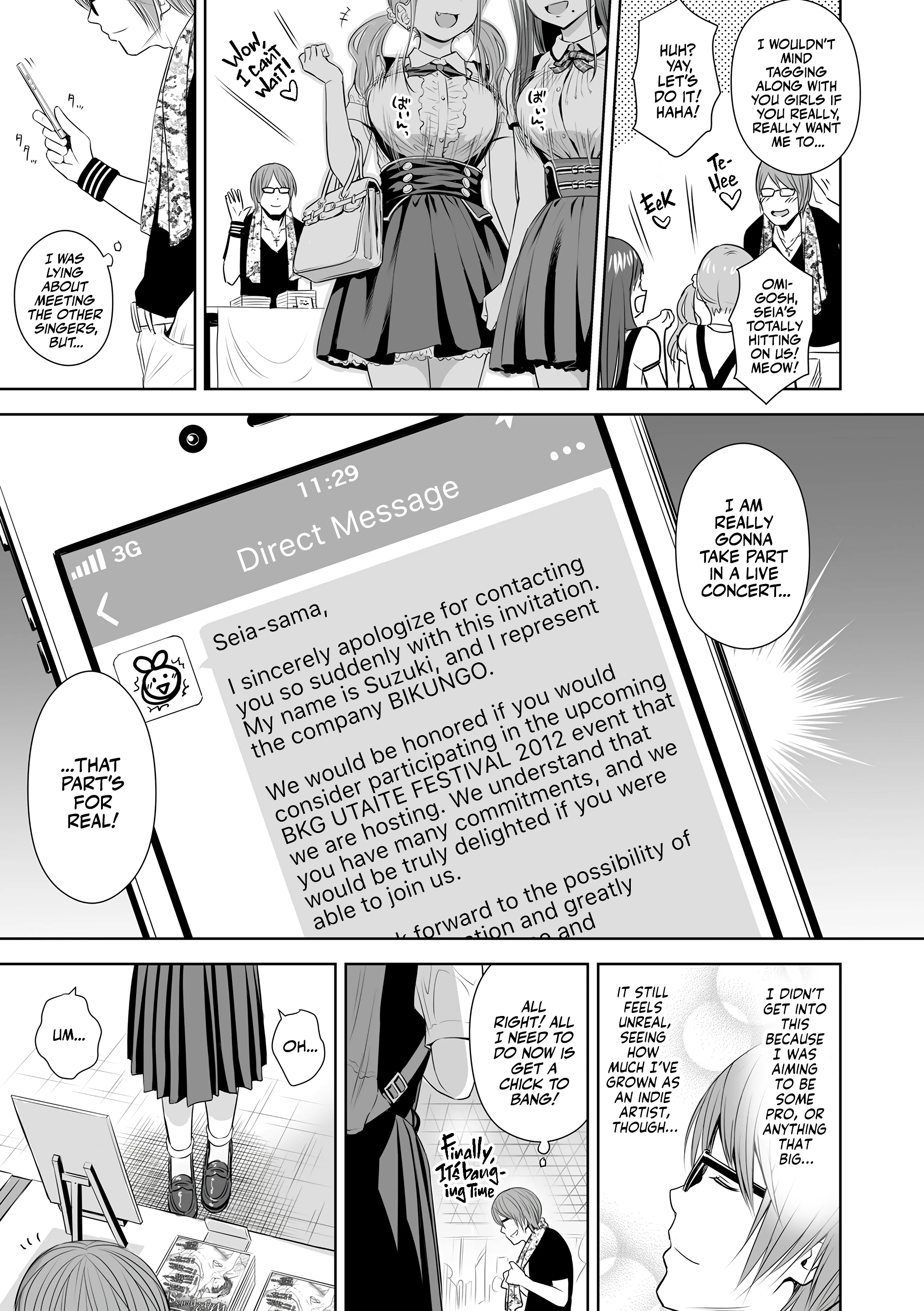Singer's Ballad! 3 porn comic picture 5