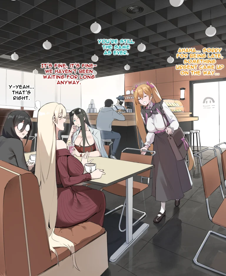 Sisters' Tea Party porn comic picture 2