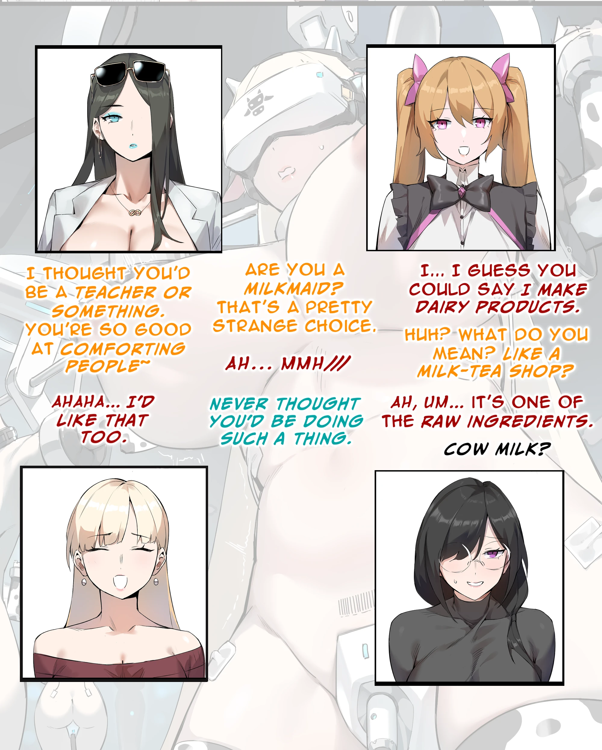 Sisters' Tea Party porn comic picture 20