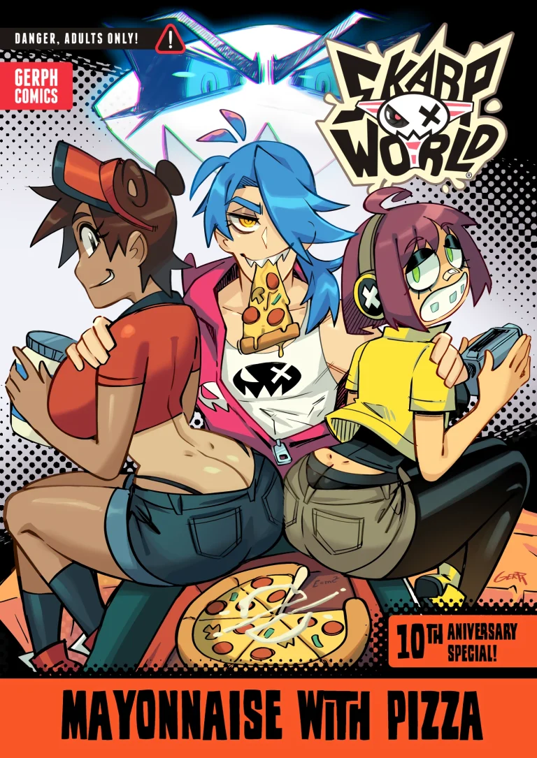 Skarp World: Mayonnaise with Pizza porn comic picture 1