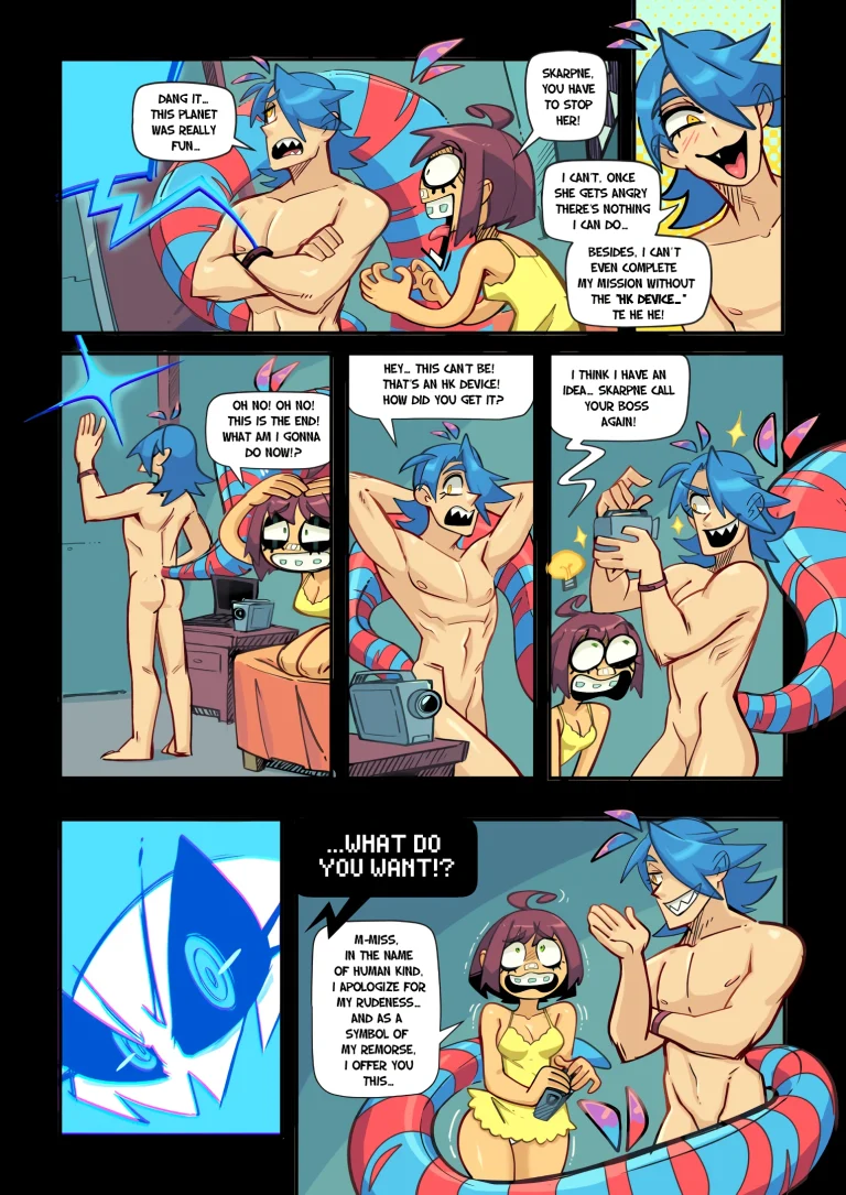 Skarp World: Mayonnaise with Pizza porn comic picture 17