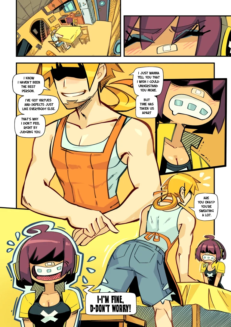Skarp World: Mayonnaise with Pizza porn comic picture 3