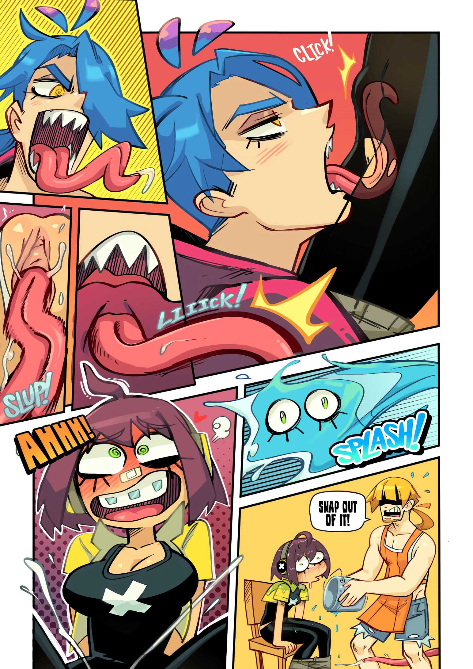 Skarp World: Mayonnaise with Pizza porn comic picture 6