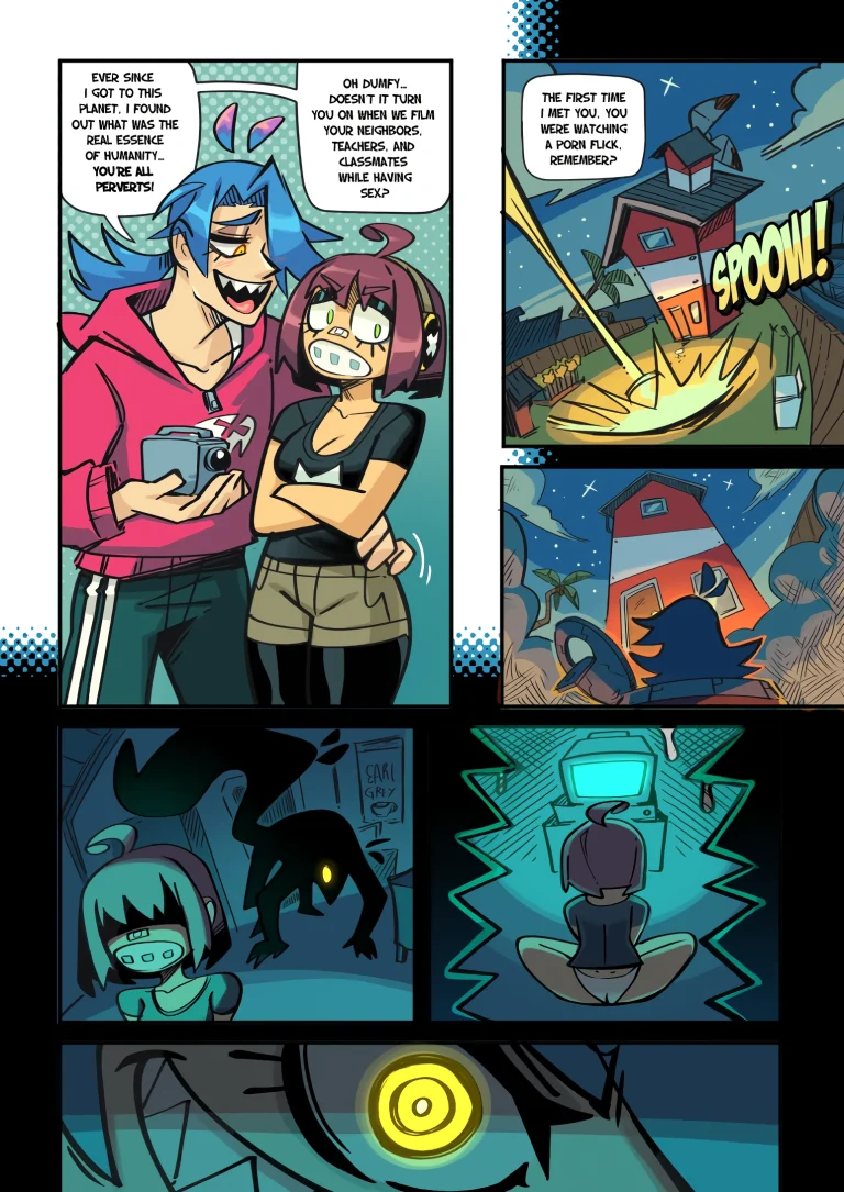 Skarp World: Mayonnaise with Pizza porn comic picture 9
