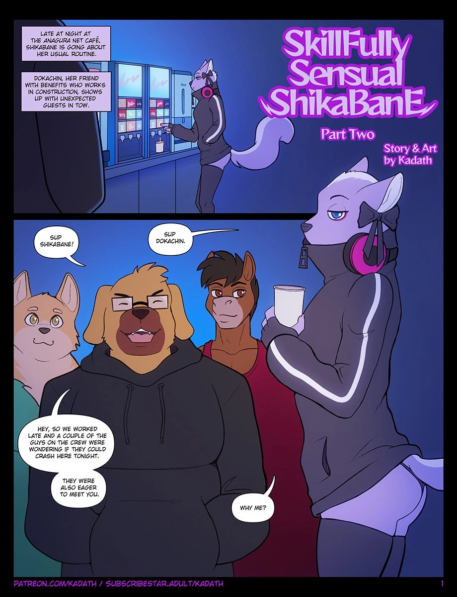 Skillfully Sensual Shikabane: Part 2 porn comic picture 1