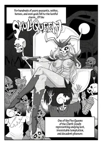 Skull Queen porn comic picture 1