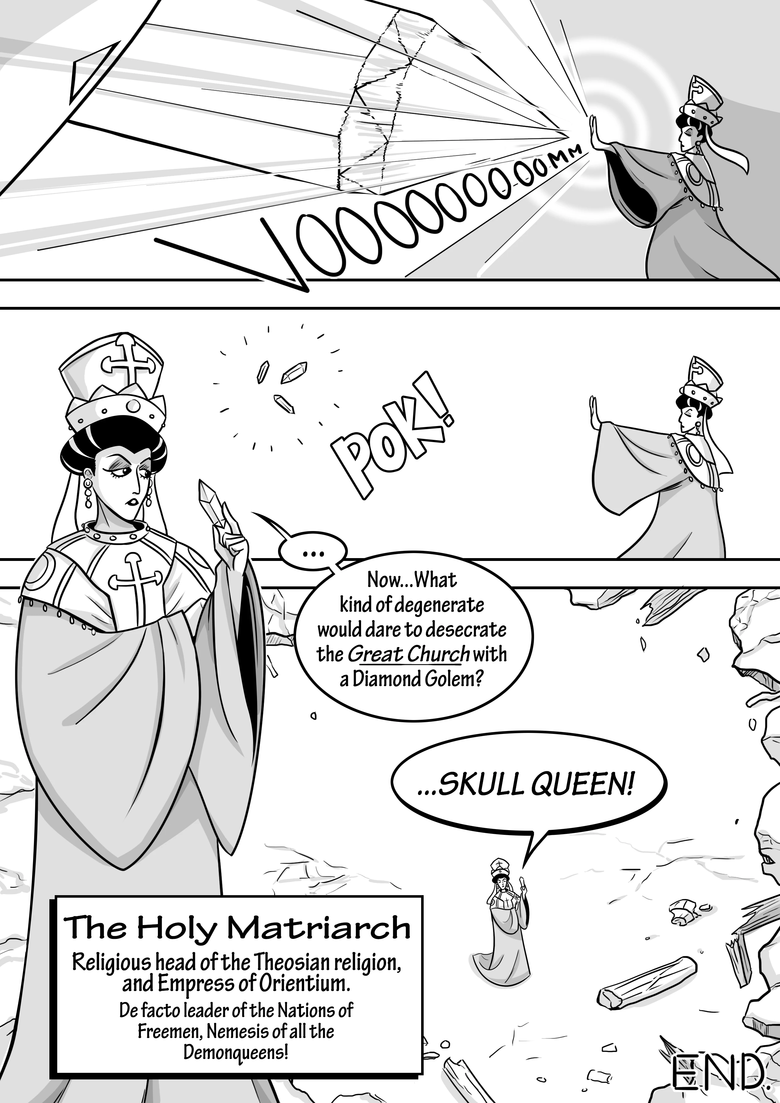 Skull Queen porn comic picture 101