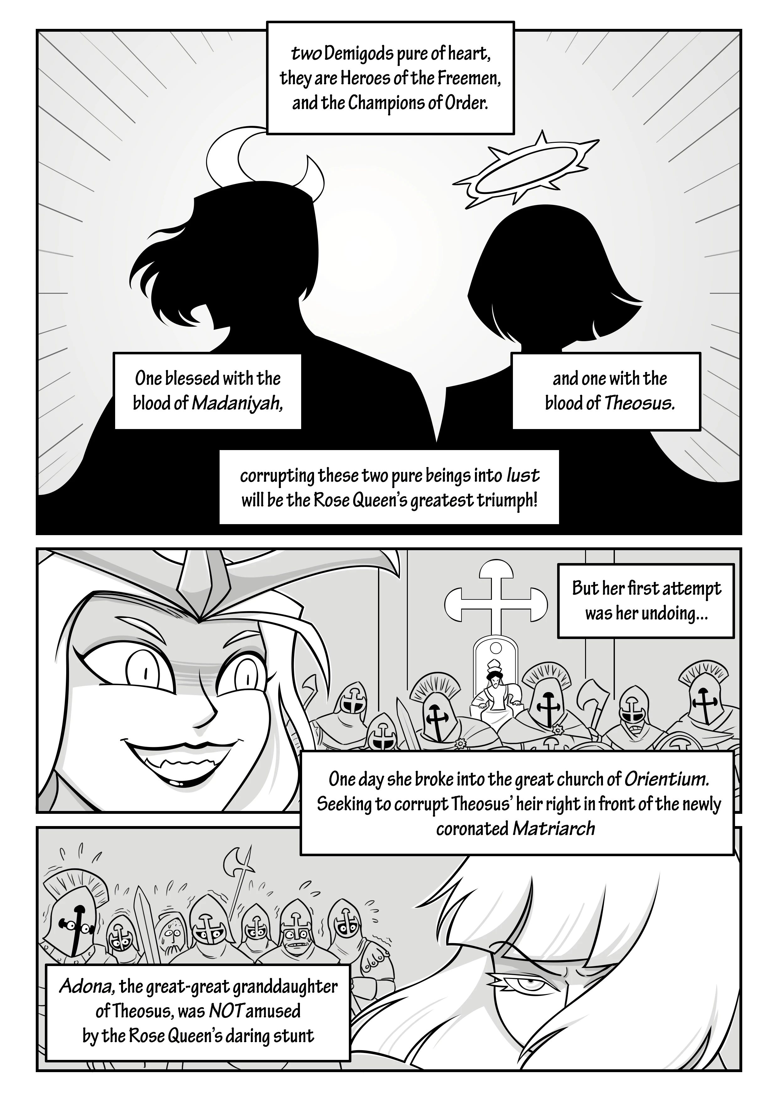 Skull Queen porn comic picture 109