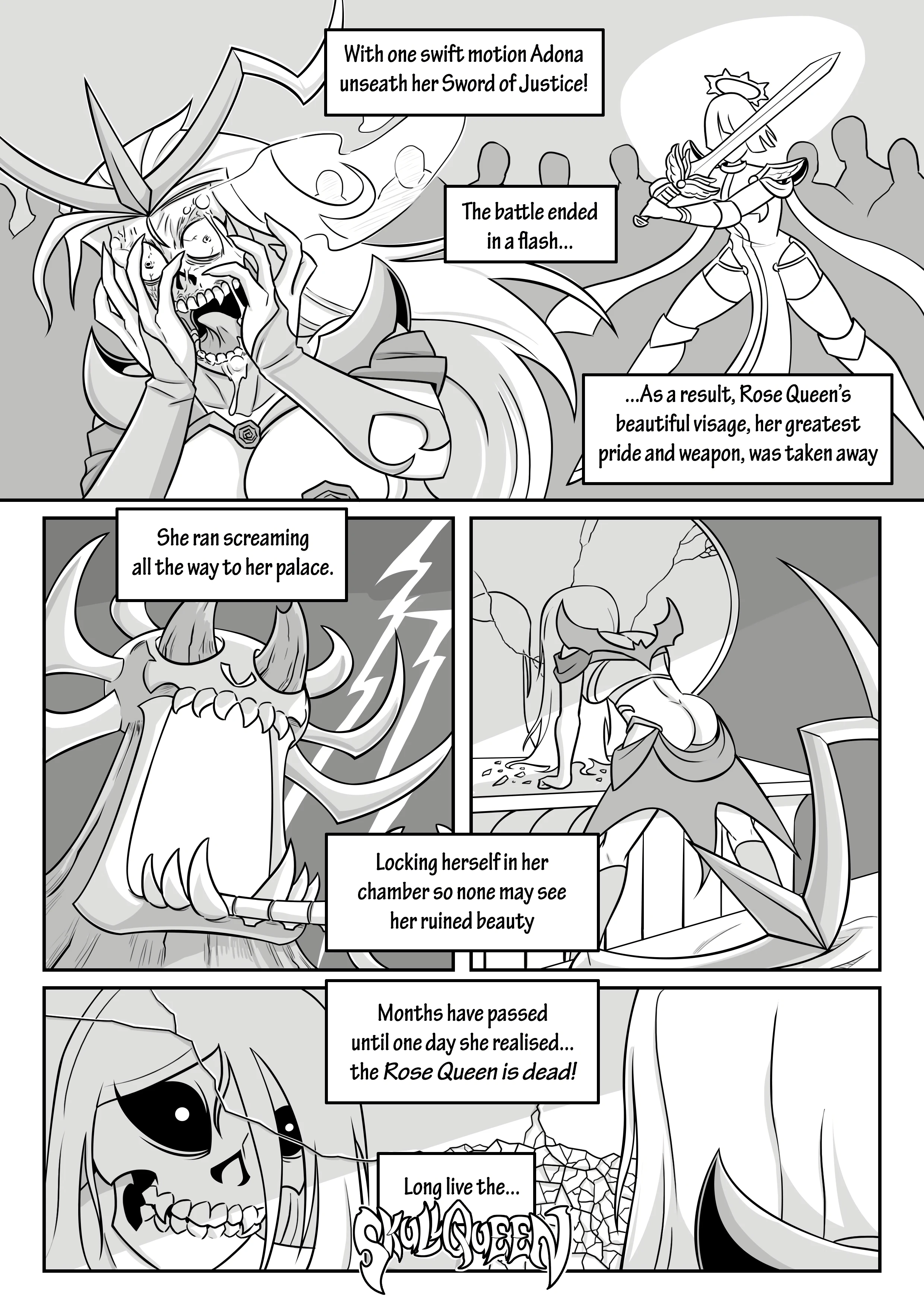 Skull Queen porn comic picture 110